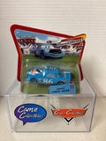 Disney Pixar Cars World of Cars Race O Rama Dinoco Chick Hicks on Short Card