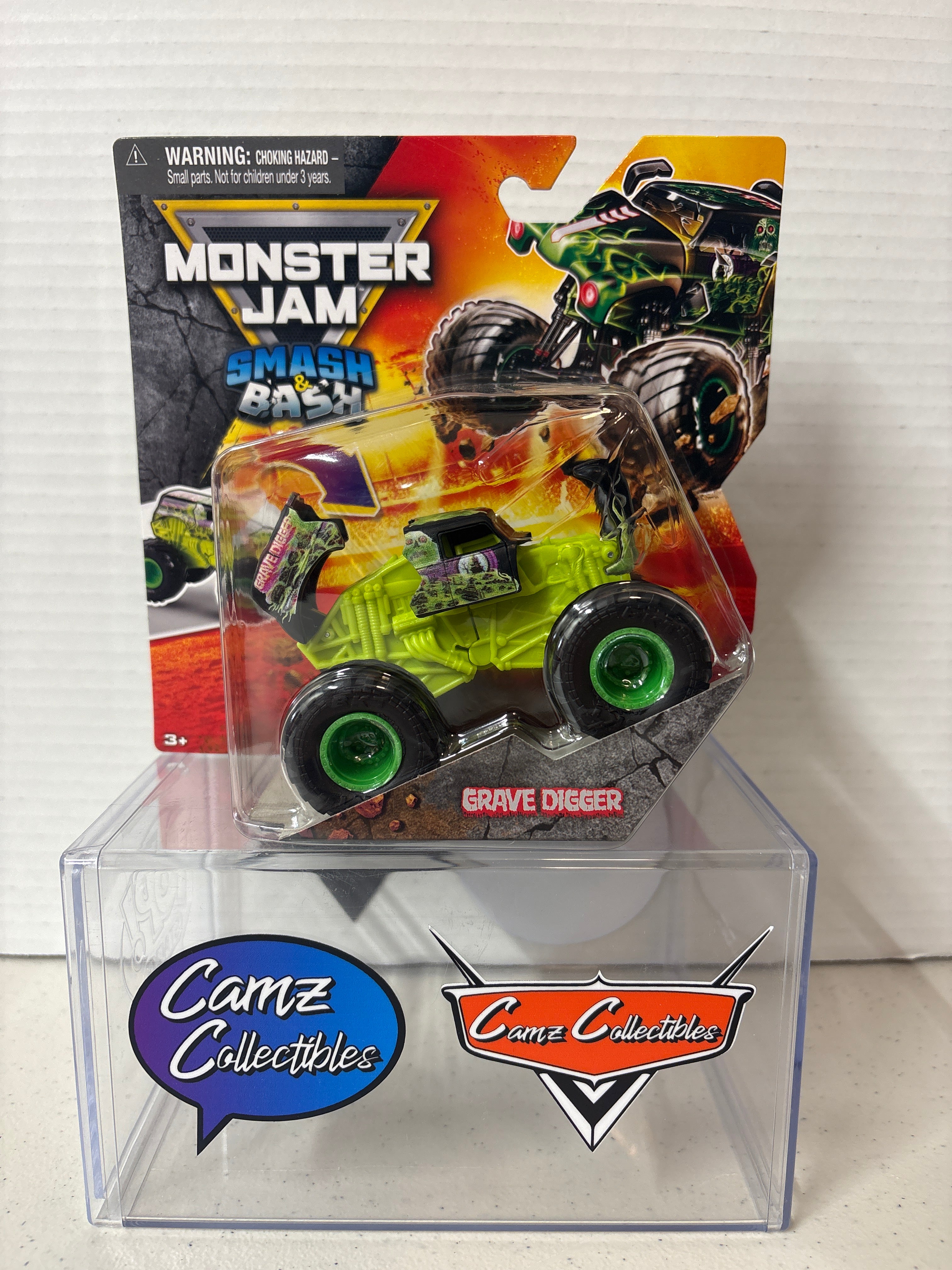 Monster Jam Smash & Bash Grave Digger -series 01