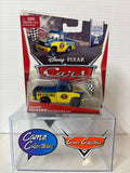 Disney Pixar Cars Dexter Hoover with Checkered Flag Piston Cup series