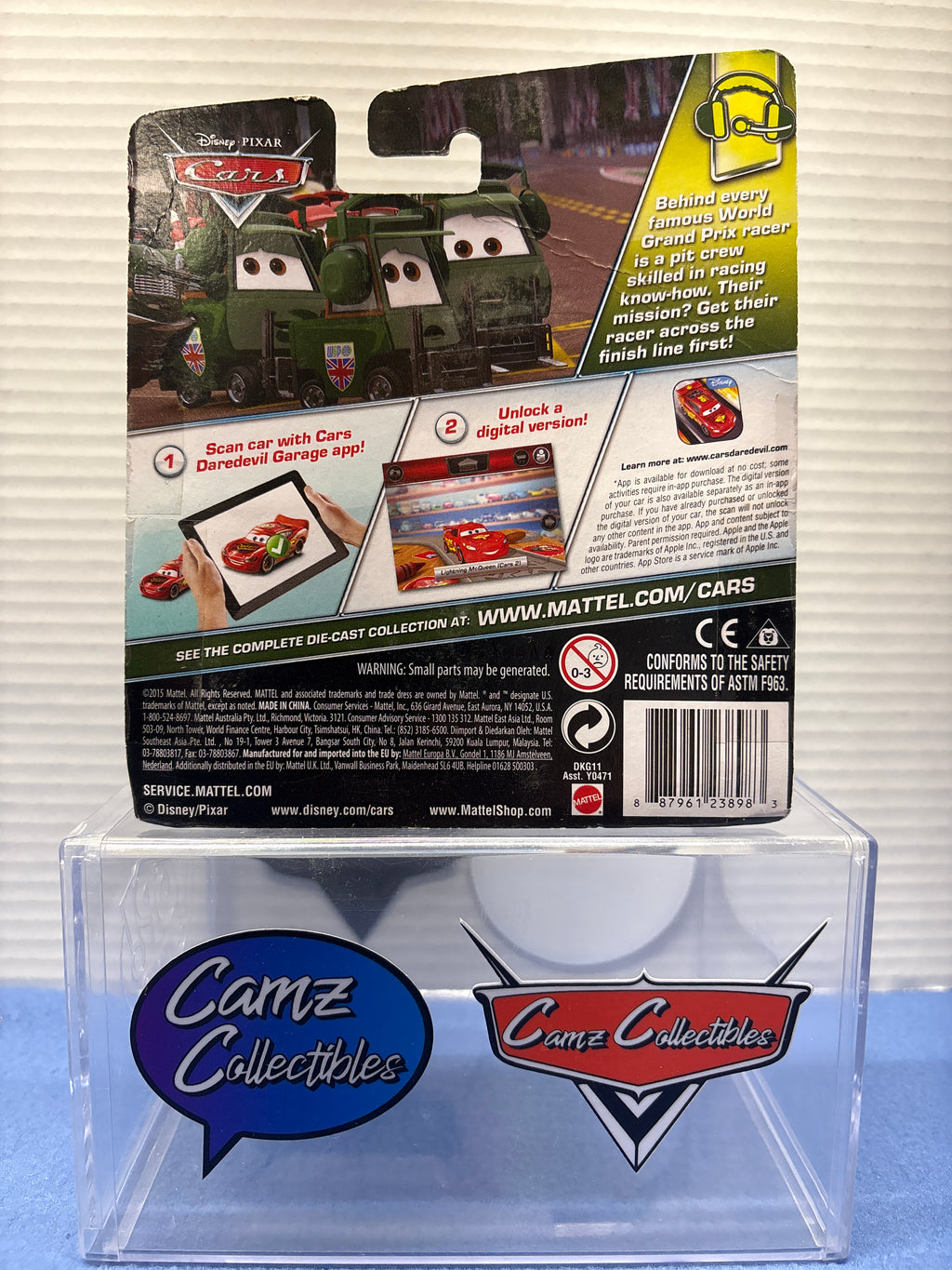 Disney Pixar Cars Austin Littleton WGP Pit Crew