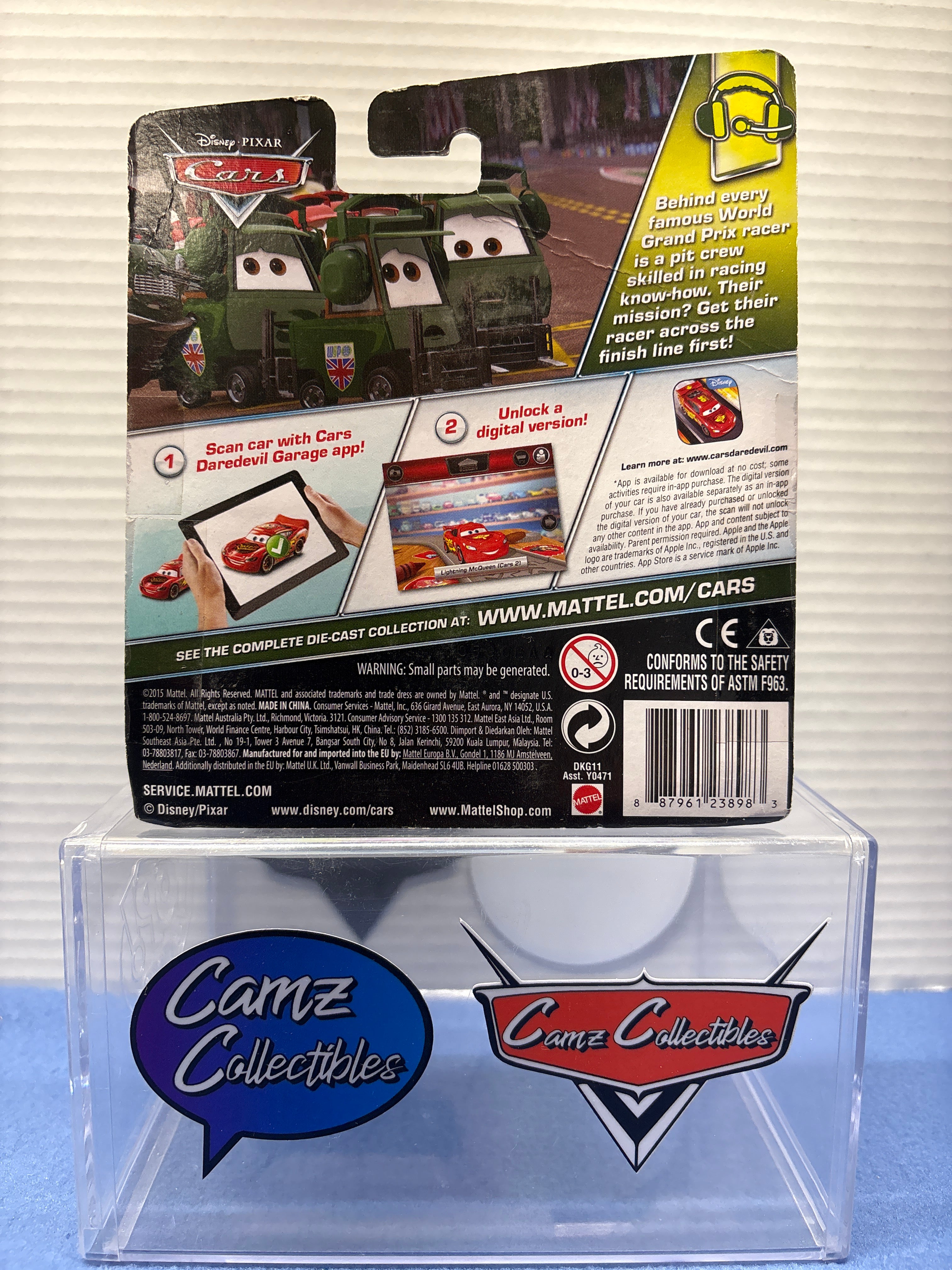 Disney Pixar Cars Austin Littleton WGP Pit Crew