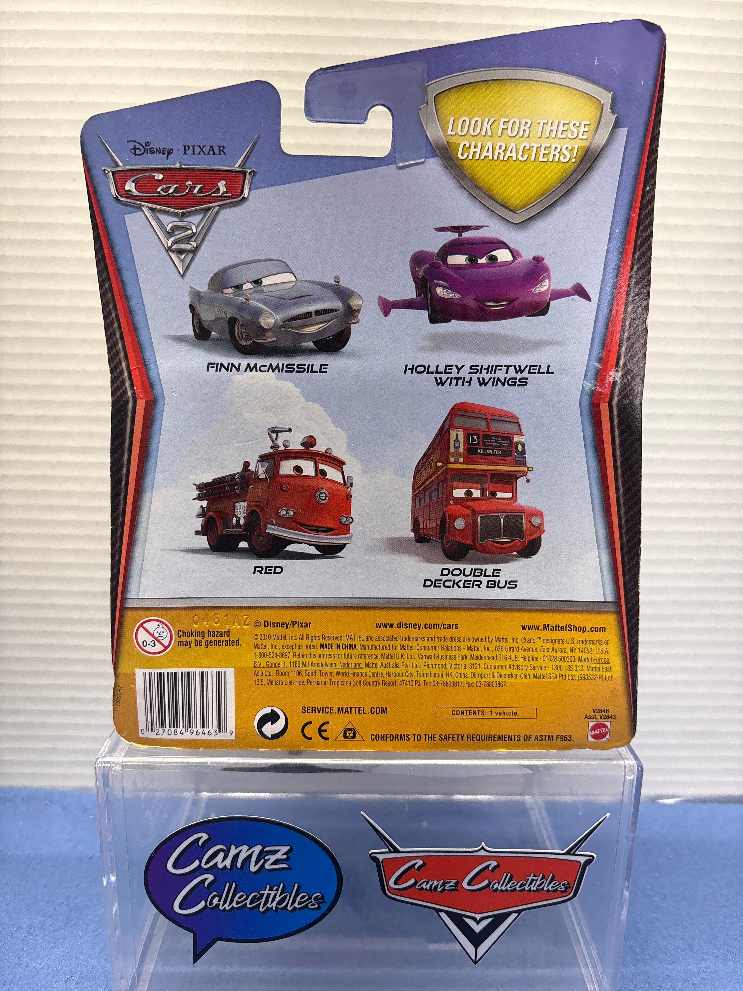 Disney Pixar Cars 2 Deluxe Red