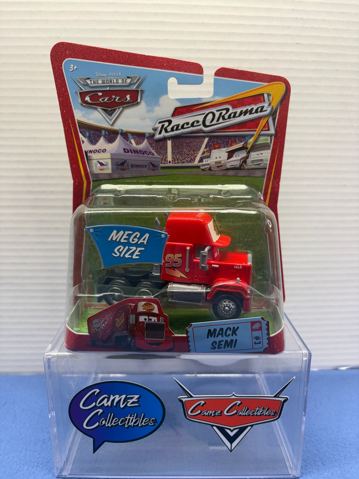 Disney Pixar Cars Race O Rama Mega Mack Semi #3