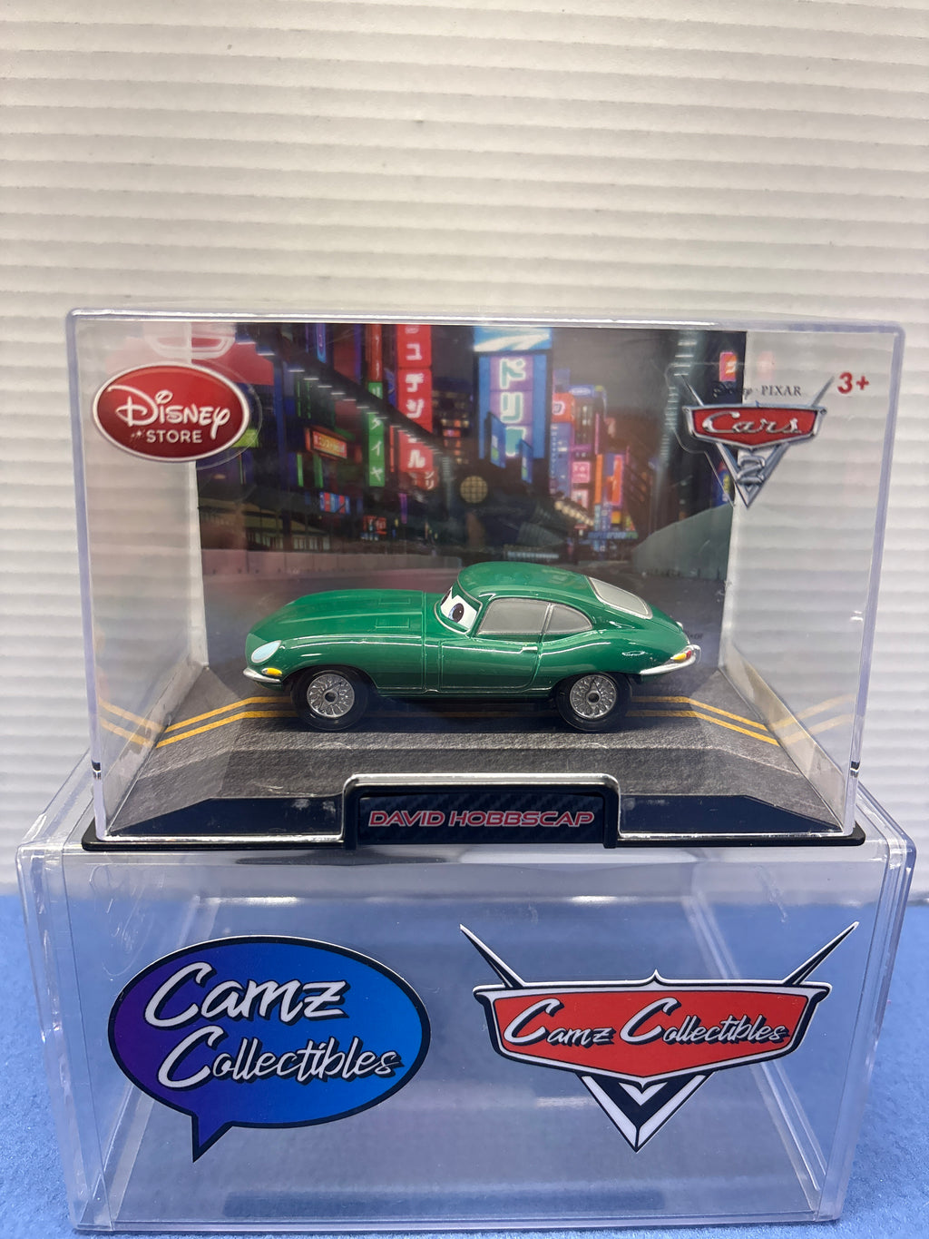 Disney Pixar Cars 2 Disney Store 1:43 David Hobbscap