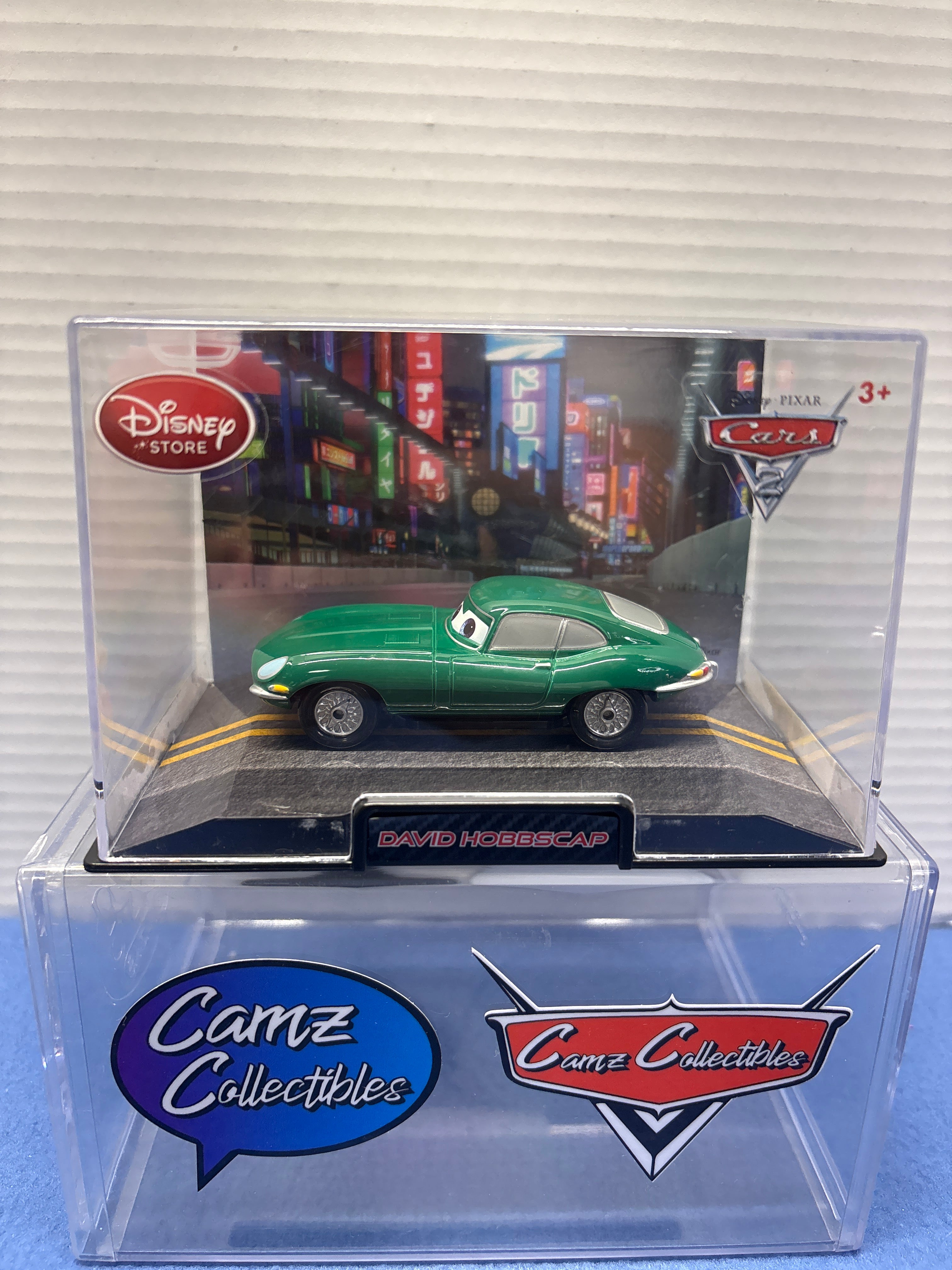 Disney Pixar Cars 2 Disney Store 1:43 David Hobbscap