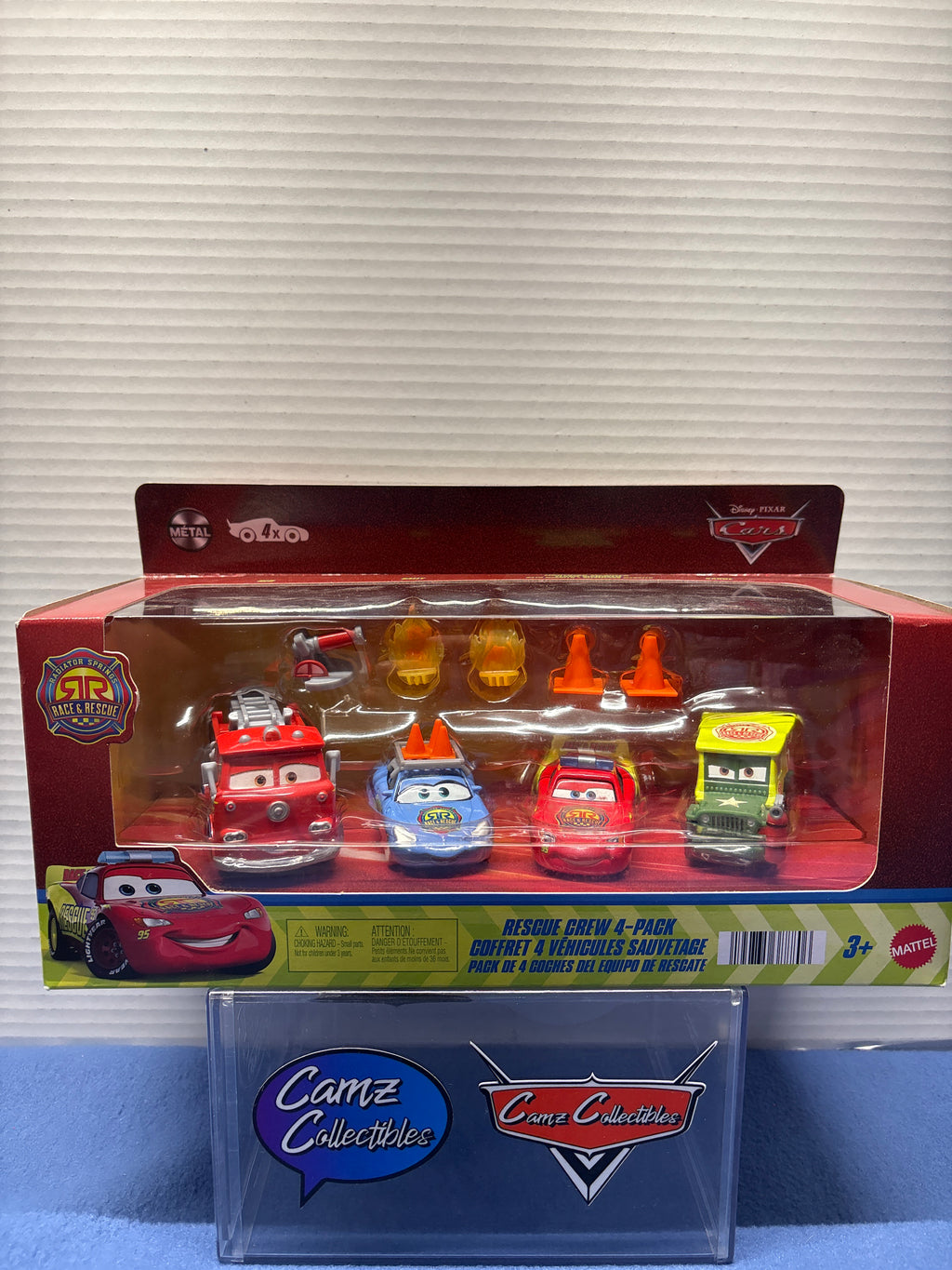 Disney Pixar Cars Rescue Crew 4-Pack Race & Rescue