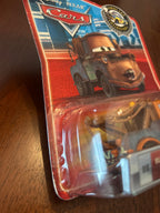 Disney Pixar Cars Final Lap Collection Blowing Bubbles Mater/blister taped on left