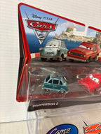 Disney Pixar Cars 2 two-pack Professor Z and Tyler Gremlin Exlcusive to Walmart