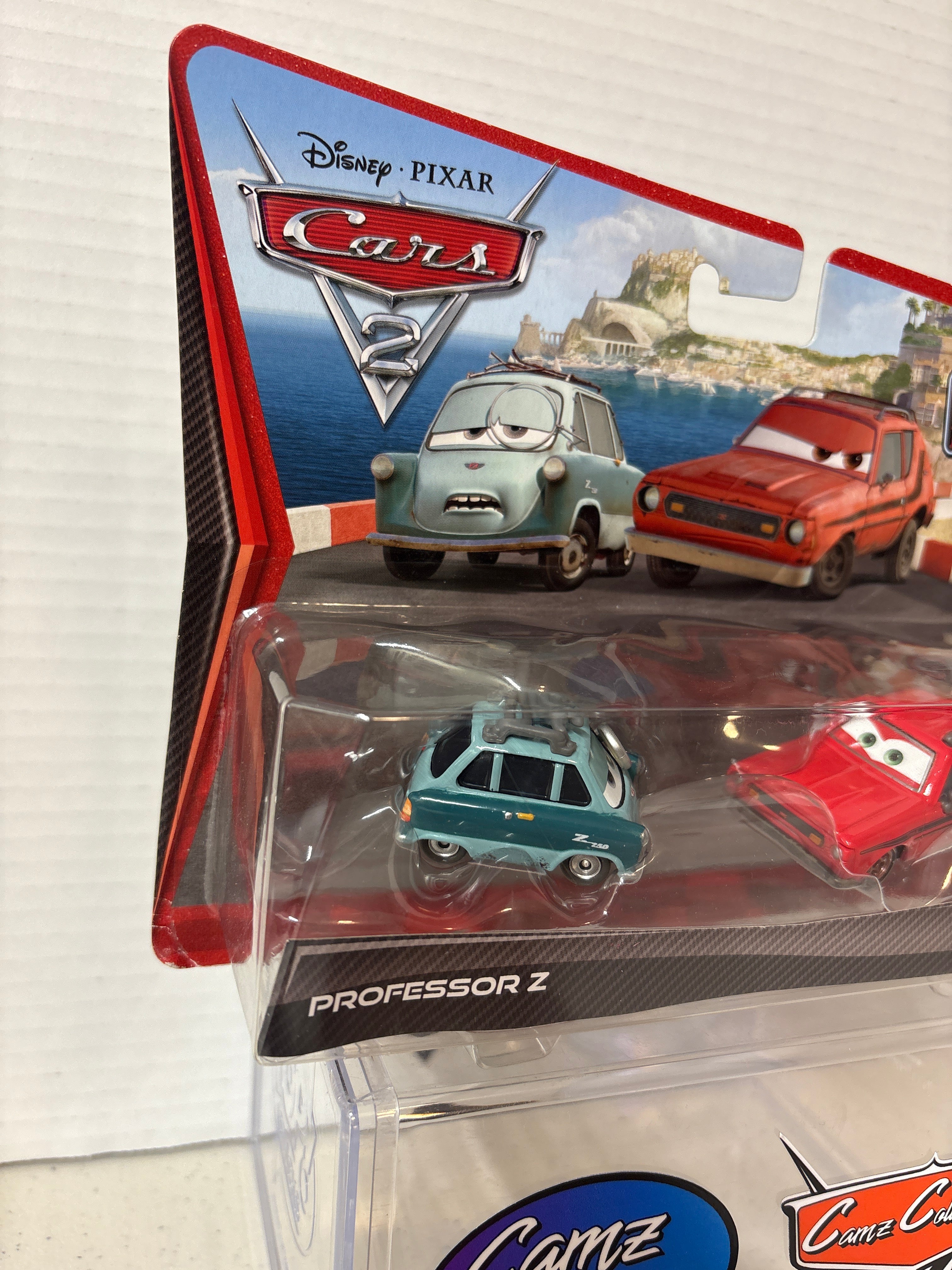 Disney Pixar Cars 2 two-pack Professor Z and Tyler Gremlin Exlcusive to Walmart
