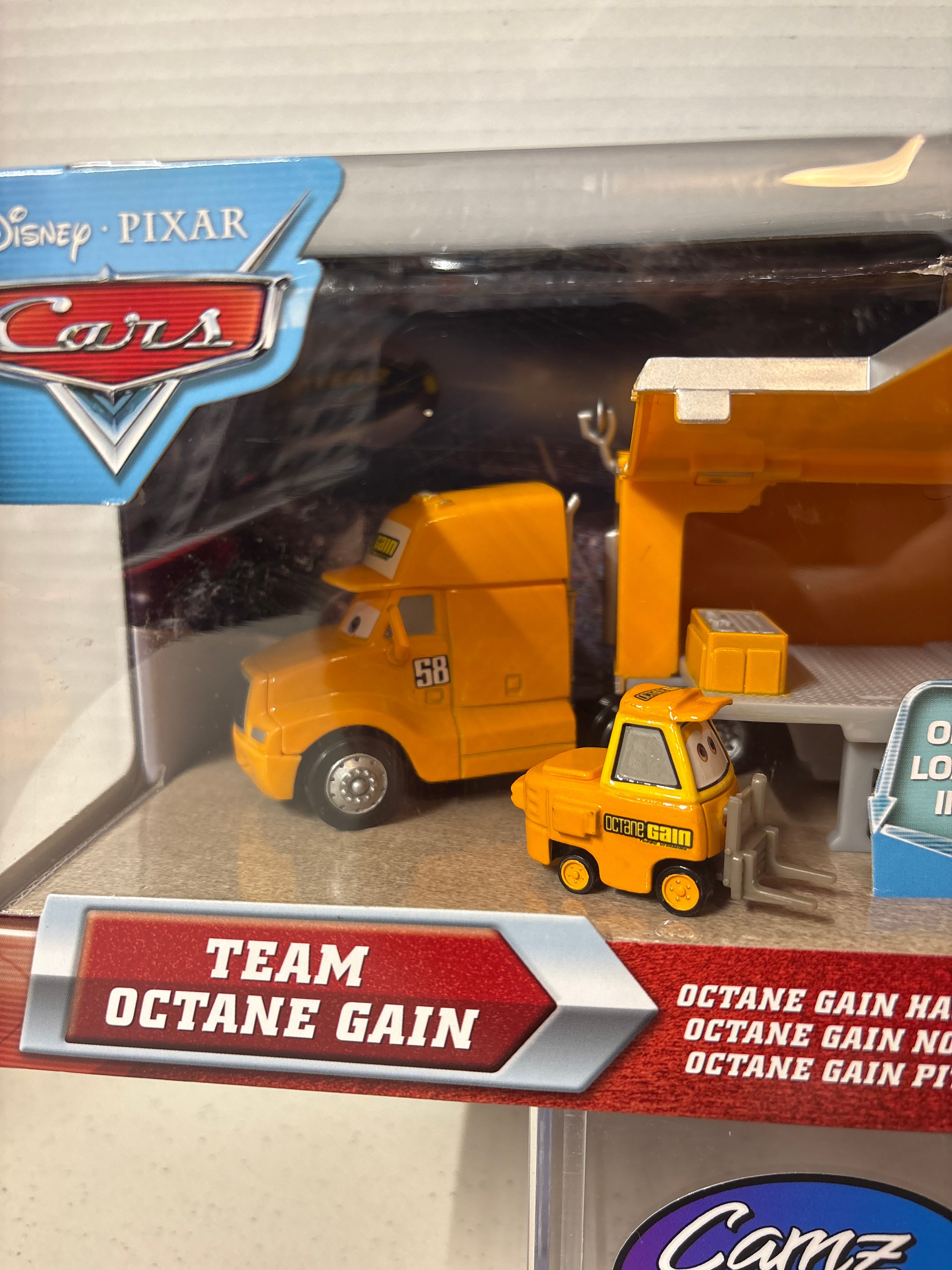 Disney Pixar Cars Piston Cup Nights Rare Team Octane Gain 2009 Set Very Hard to Find
