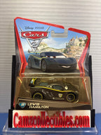 Disney Pixar Cars 2 Bundle of 8 - Rod Torque Redline,  Lightning McQueen, Mel Dorado, Race Team Fillmore, Nigel Gearsley, Jeff Gorvette, Francesco Bernoulli, Lewis Hamilton