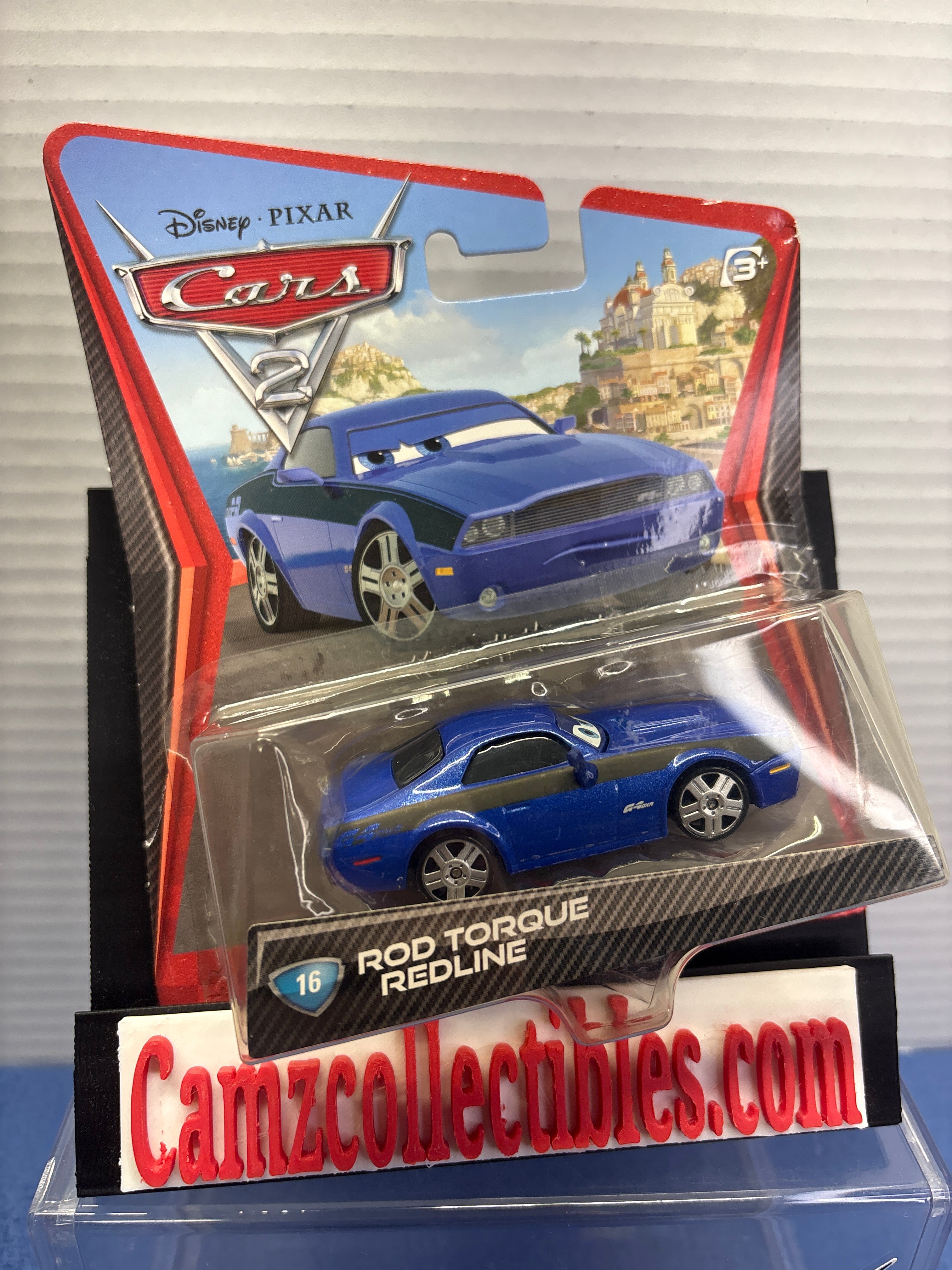 Disney Pixar Cars 2 Bundle of 8 - Rod Torque Redline,  Lightning McQueen, Mel Dorado, Race Team Fillmore, Nigel Gearsley, Jeff Gorvette, Francesco Bernoulli, Lewis Hamilton