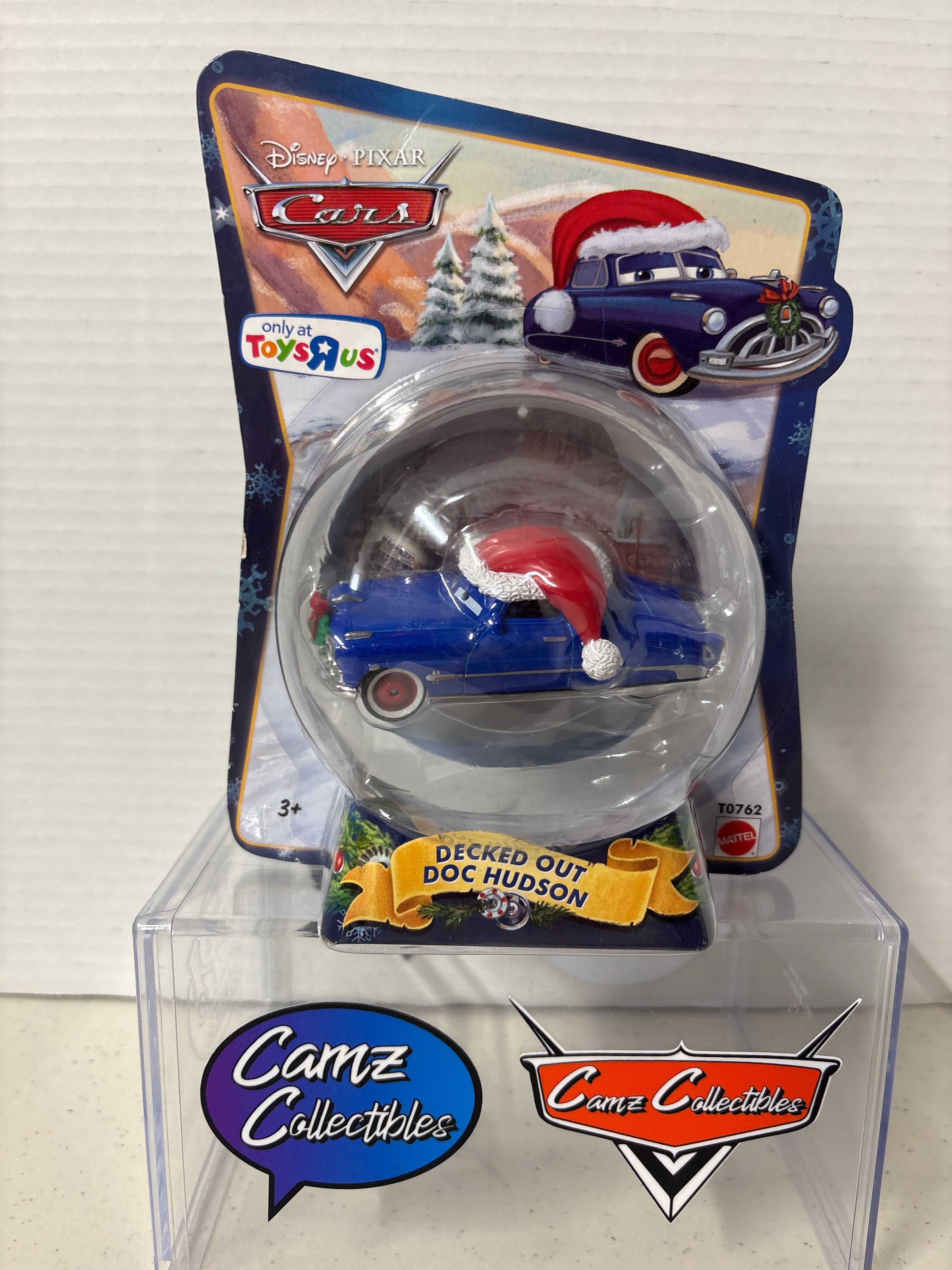 Disney Pixar Cars Christmas Decked Out Doc Hudson (Toys R'Us exclusive-2010)