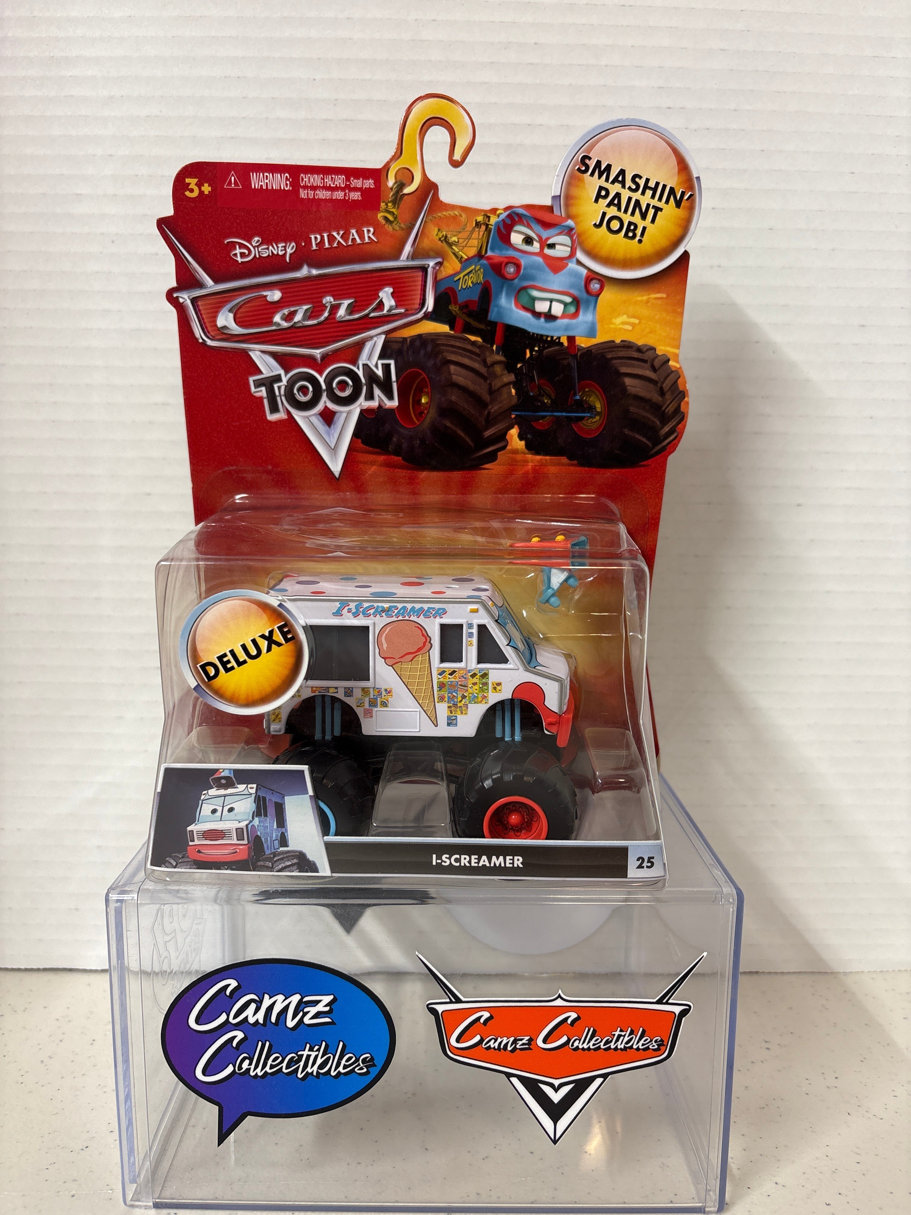 Disney Pixar Cars Toon I-Screamer #25 Deluxe