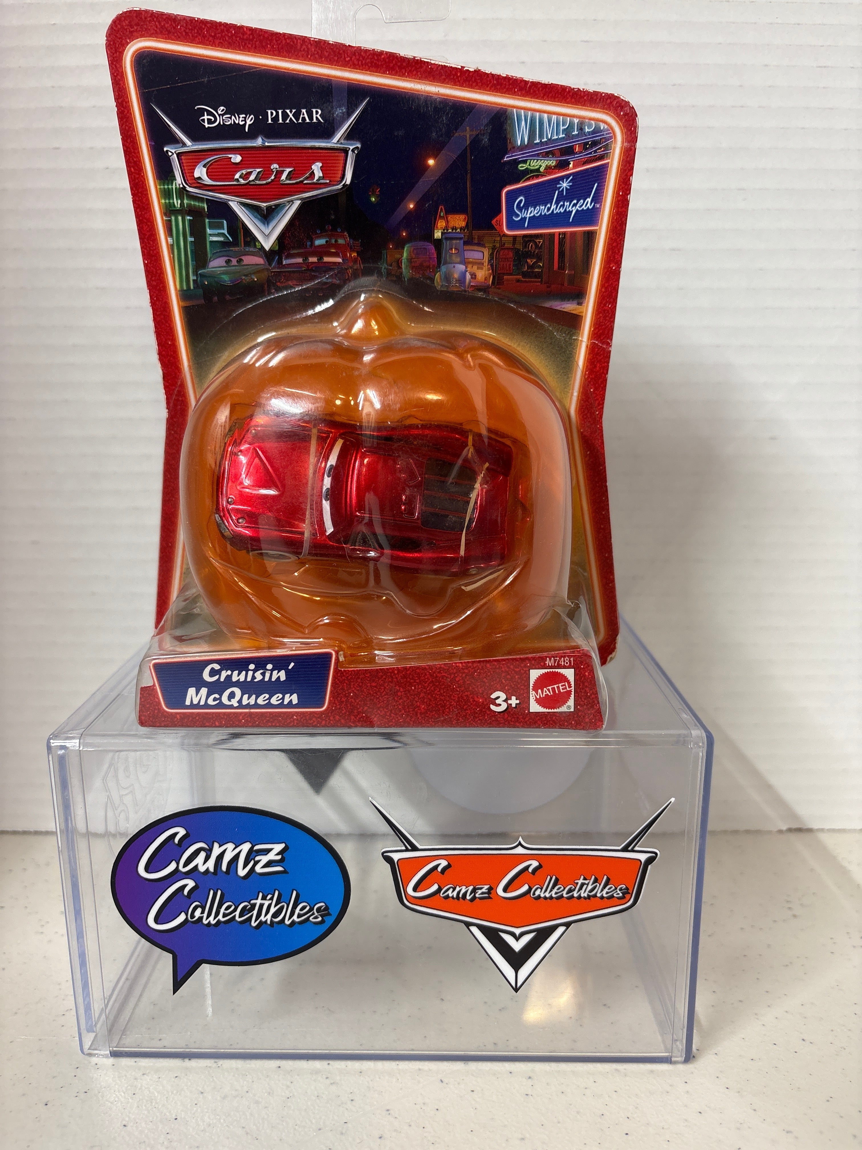 Disney Pixar Cars Supercharged Cruisin’ McQueen Halloween(soft corners)