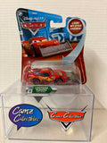 Disney Pixar Cars Lightning McQueen with Shovel Lenticular eyes