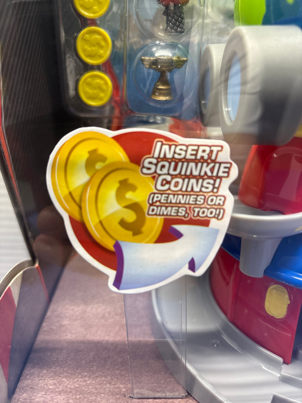 Disney Pixar Cars 2 Globie Dispenser Sealed with squinkies and coins
