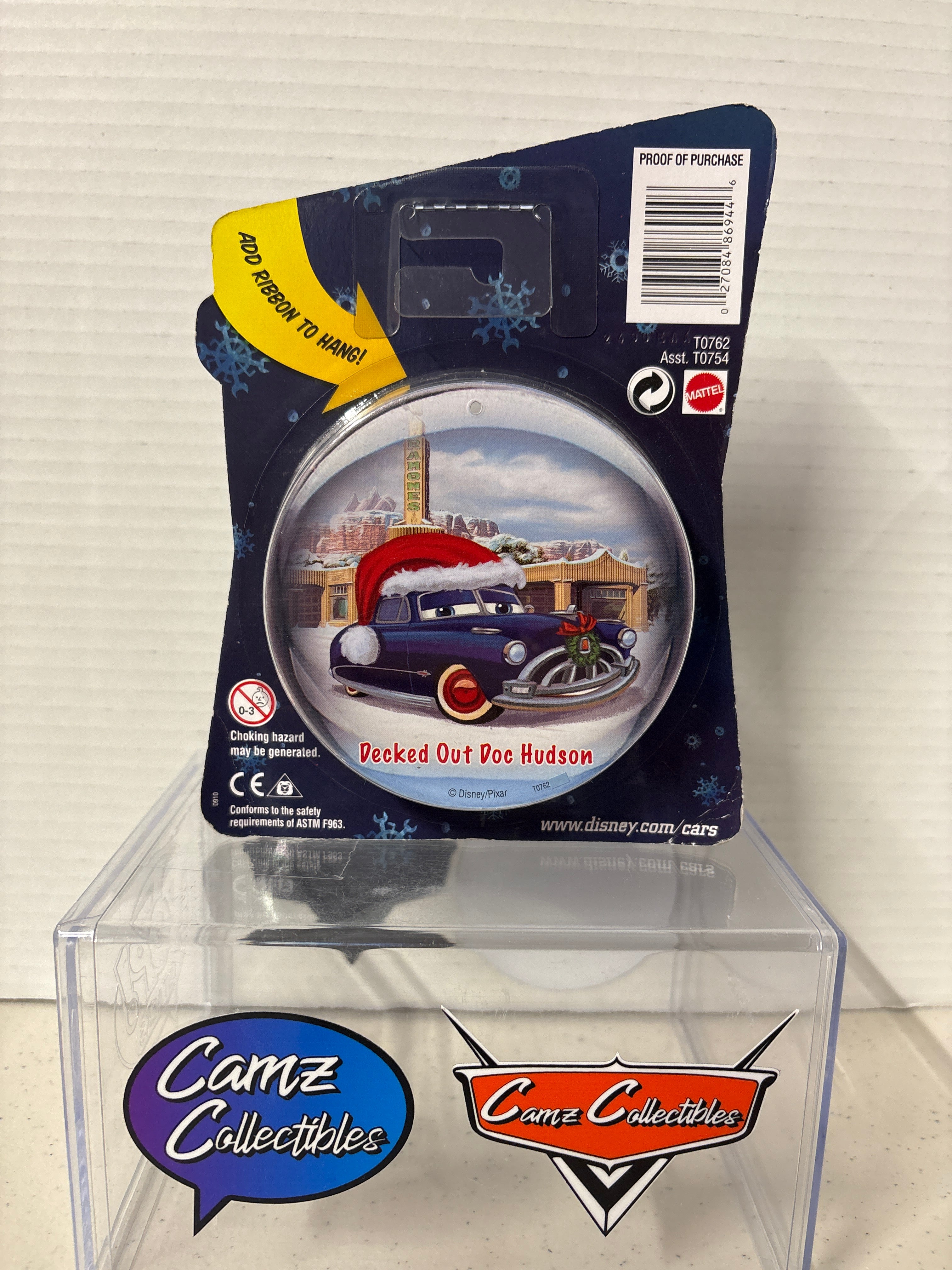Disney Pixar Cars Christmas Decked Out Doc Hudson (Toys R'Us exclusive-2010)
