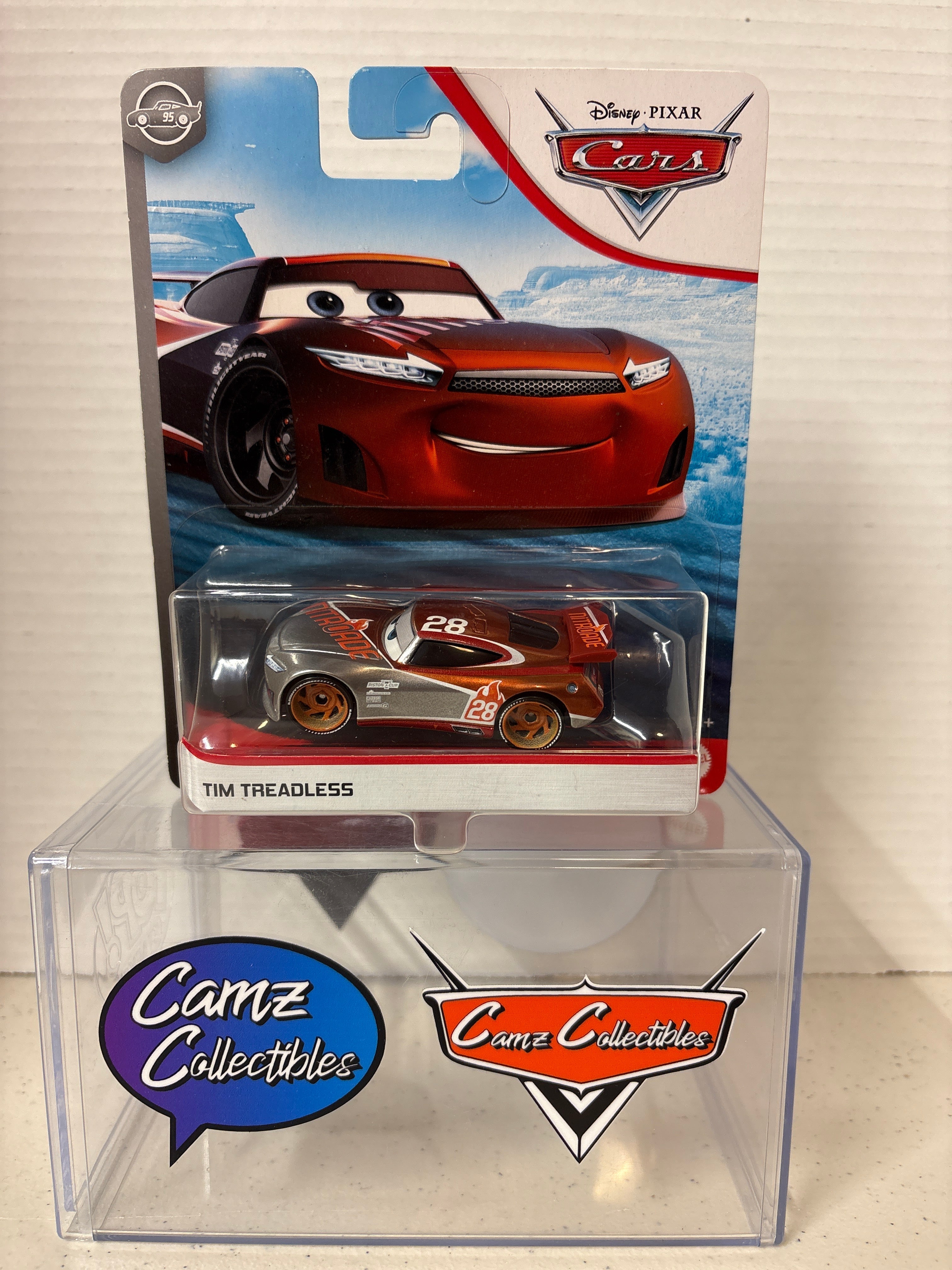 Disney Pixar Cars Tim Treadless #28
