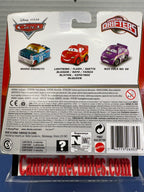 Disney Pixar Cars Micro Drifters 3 Pack Mario Andretti, Lightning McQueen, N20 Cola No. 68