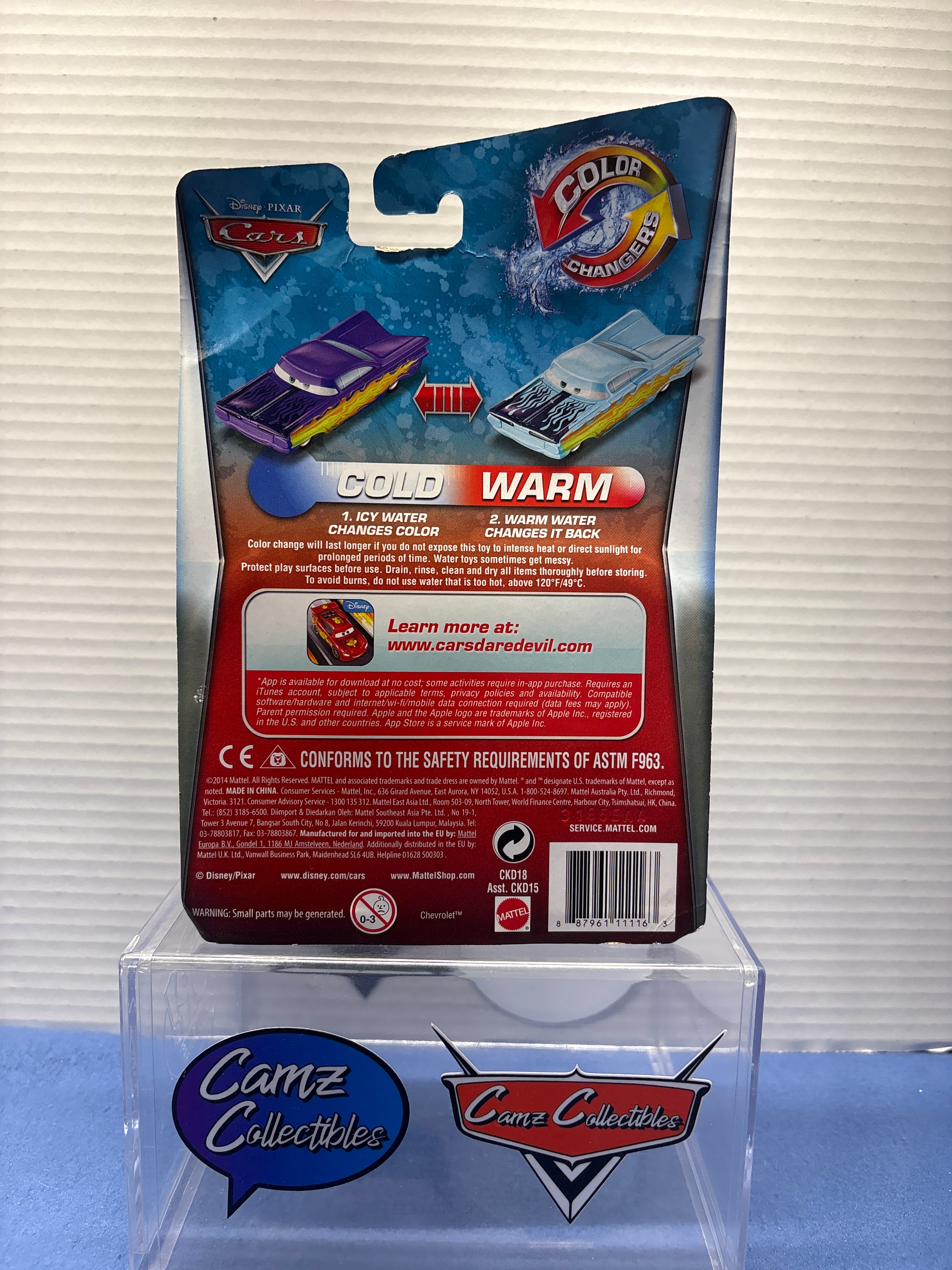 Disney Pixar Cars 2014 OG Color Changer Ramone 2 paint jobs in 1