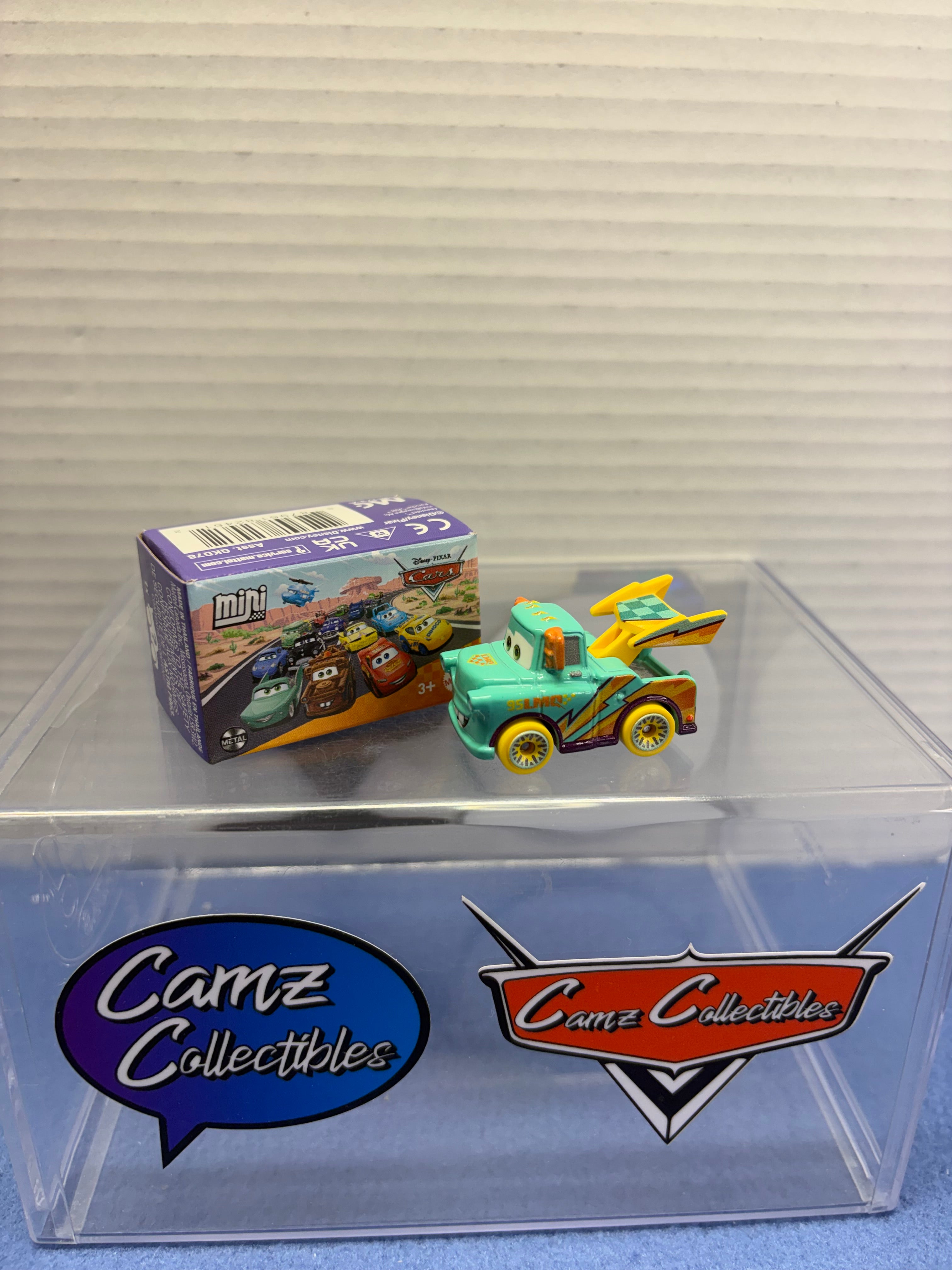 Disney Pixar Cars Race to Celebrate Mini Racers Celebration Mater (Box #26)