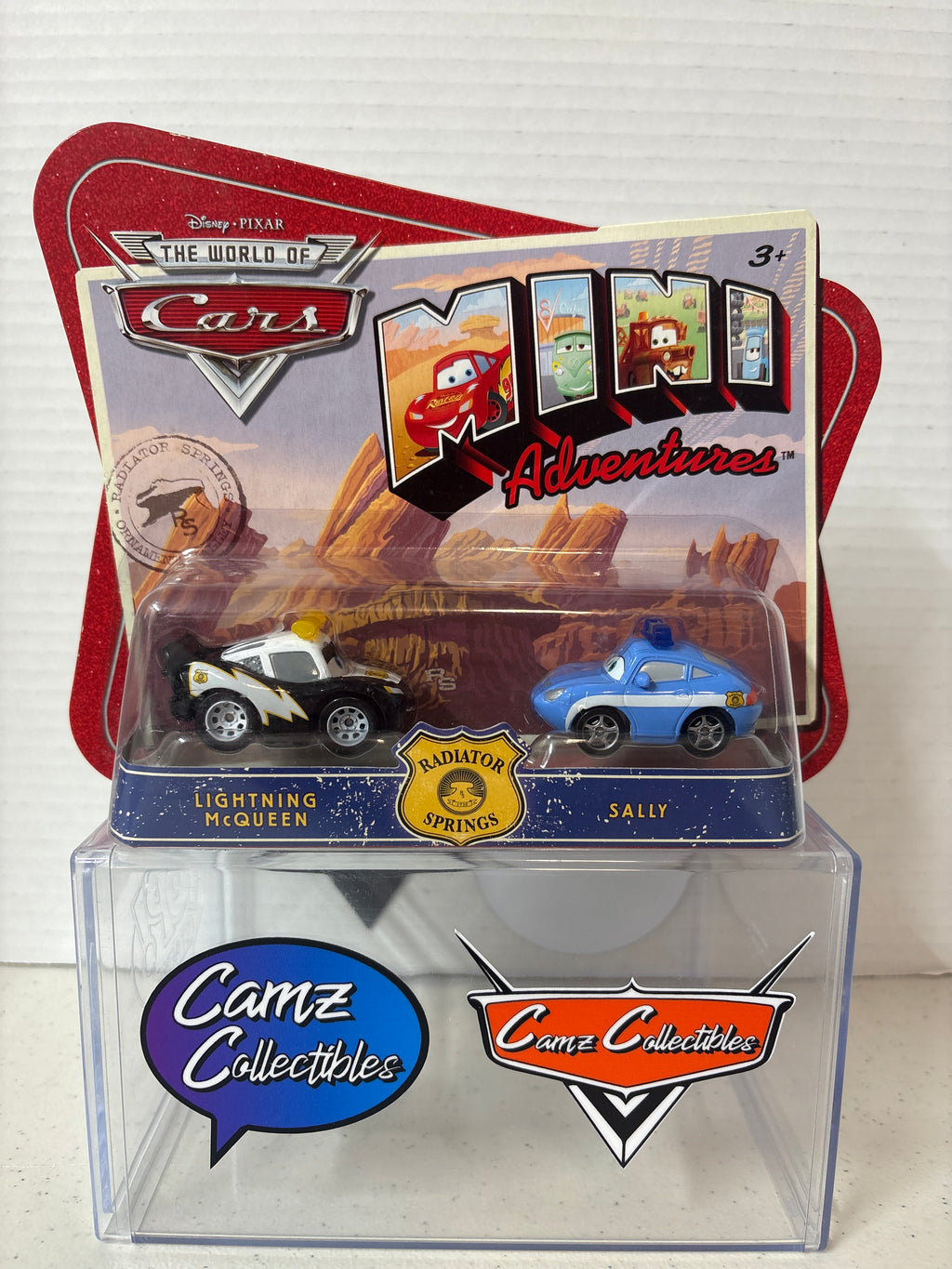 Disney Pixar Cars Mini Adventures Radiator Springs Lightning McQueen & Sally