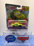 Disney Pixar Cars Movie Moments Darren Leadfoot with Pit Stop Barrier
