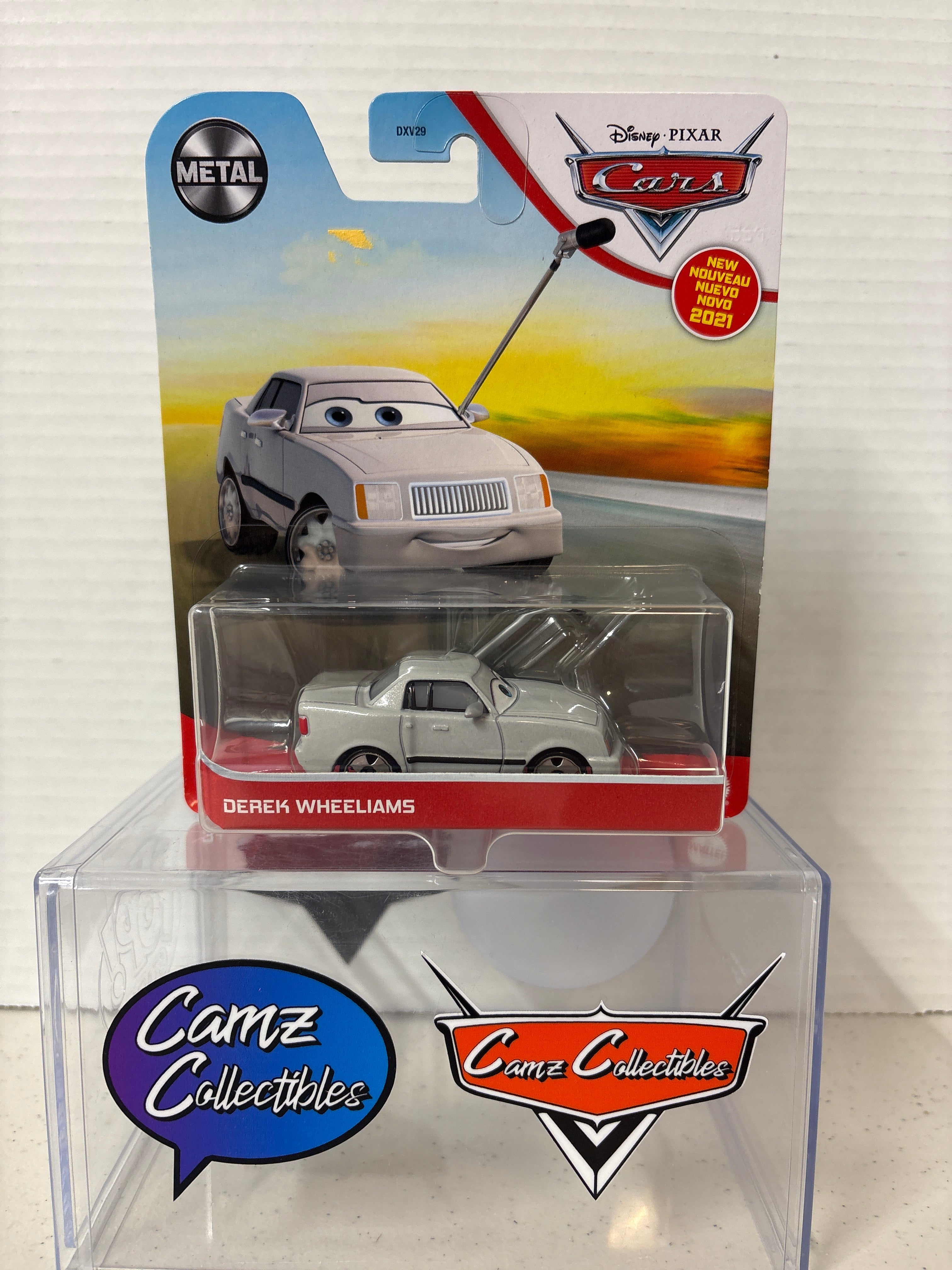 Disney Pixar Cars Derek Wheeliams Metal series