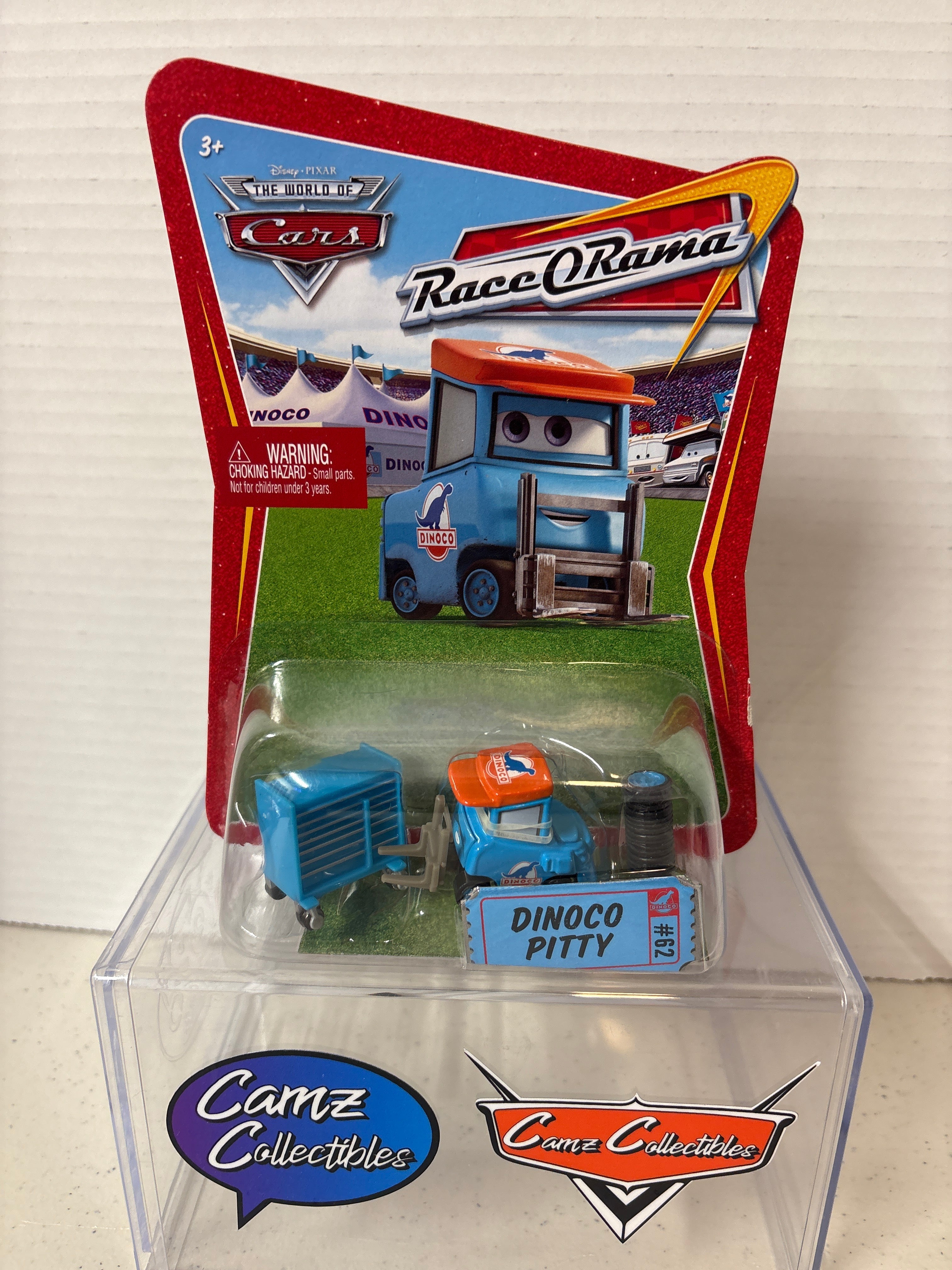 Disney Pixar Cars Race O'Rama Dinoco Pitty