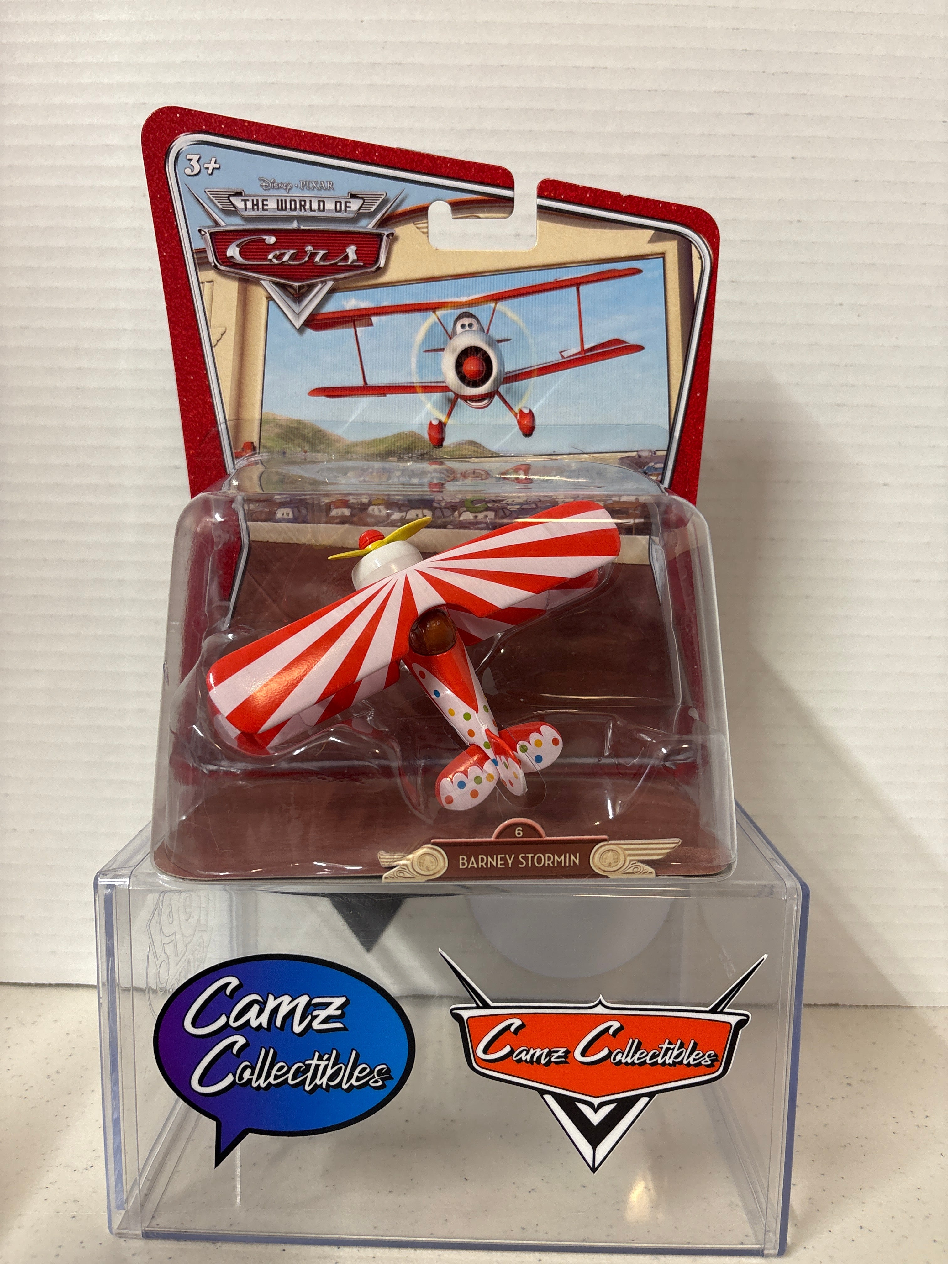 Disney Pixar World of Cars Barney Stormin