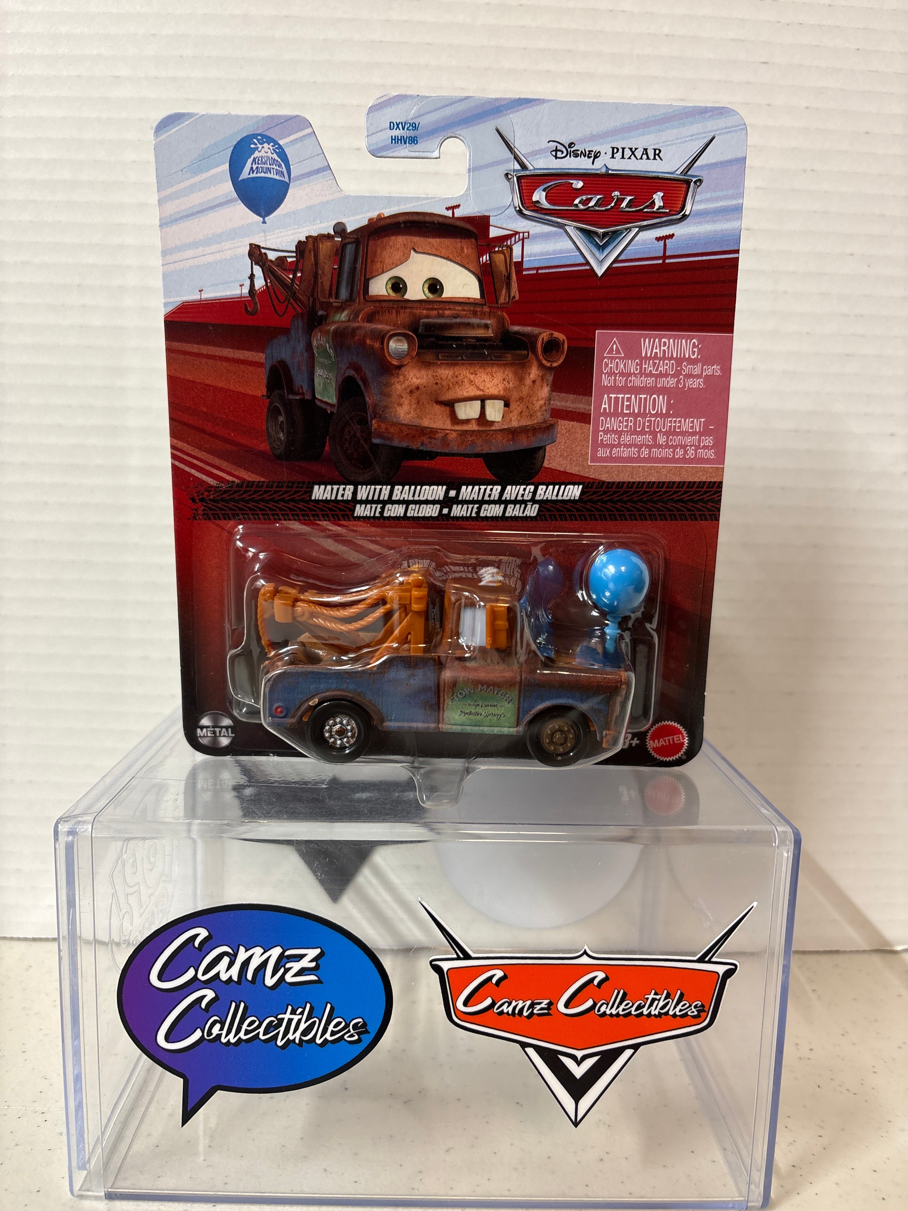 Disney Pixar Cars Mater with Balloon 2026 release on 2021 metal card