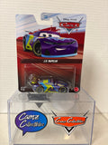 Disney Pixar Cars J.D. McPillar 4 Tow Cap 2026 release on 2021 metal card