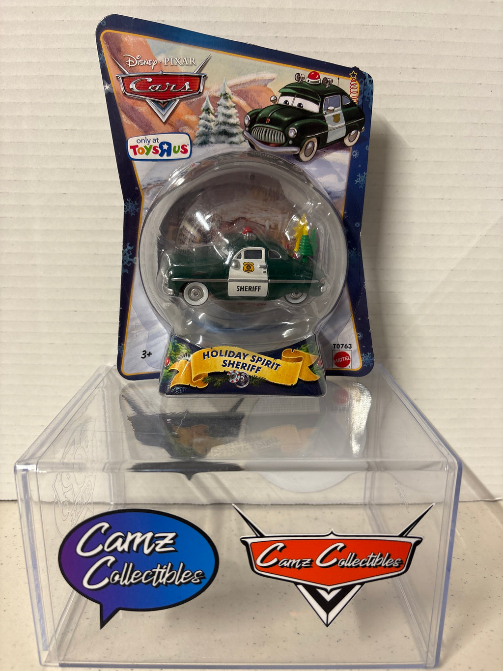 Disney Pixar Cars Christmas Holiday Spirit Sheriff (Toys R'Us exclusive-2010)