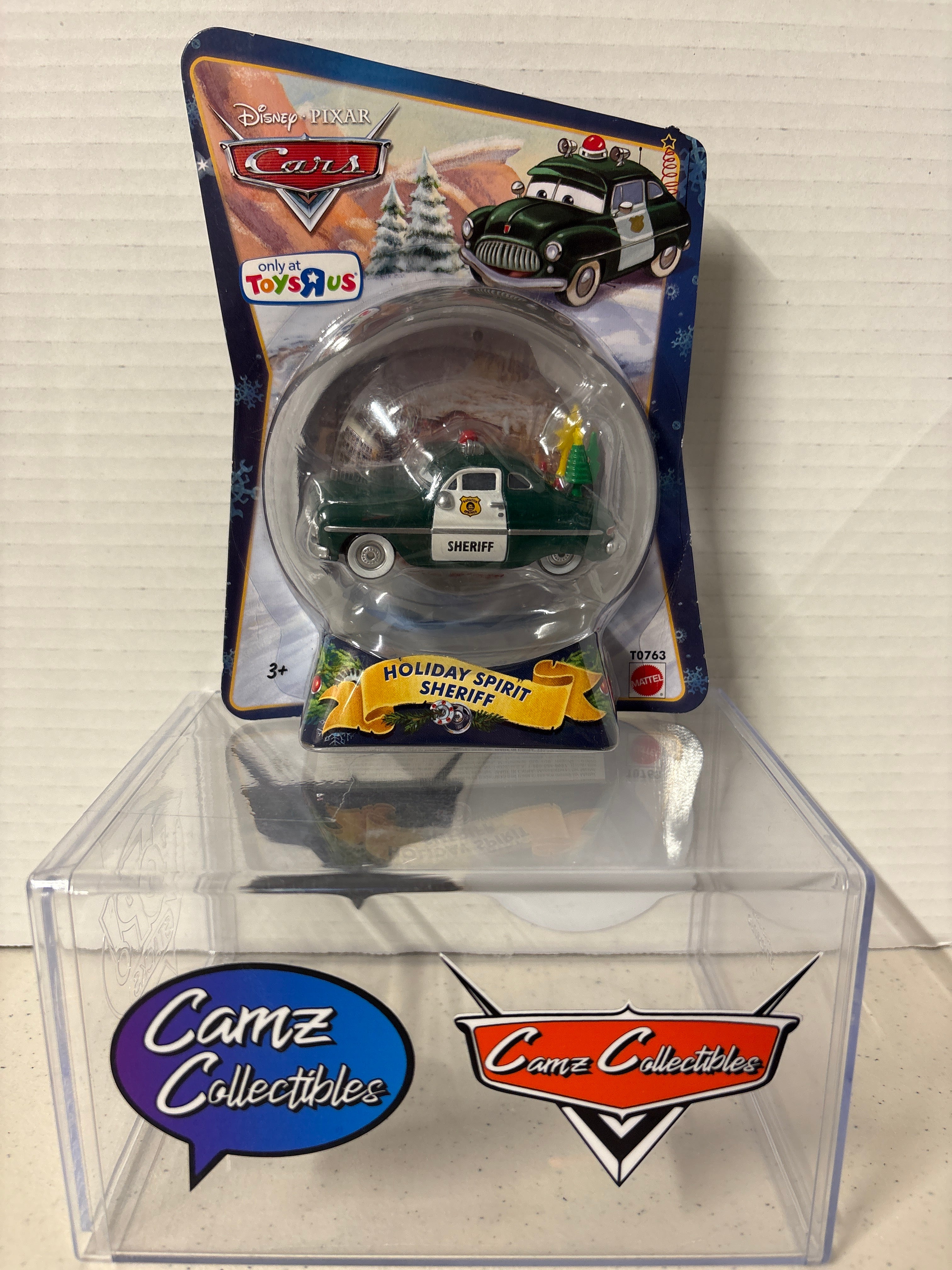 Disney Pixar Cars Christmas Holiday Spirit Sheriff (Toys R'Us exclusive-2010)