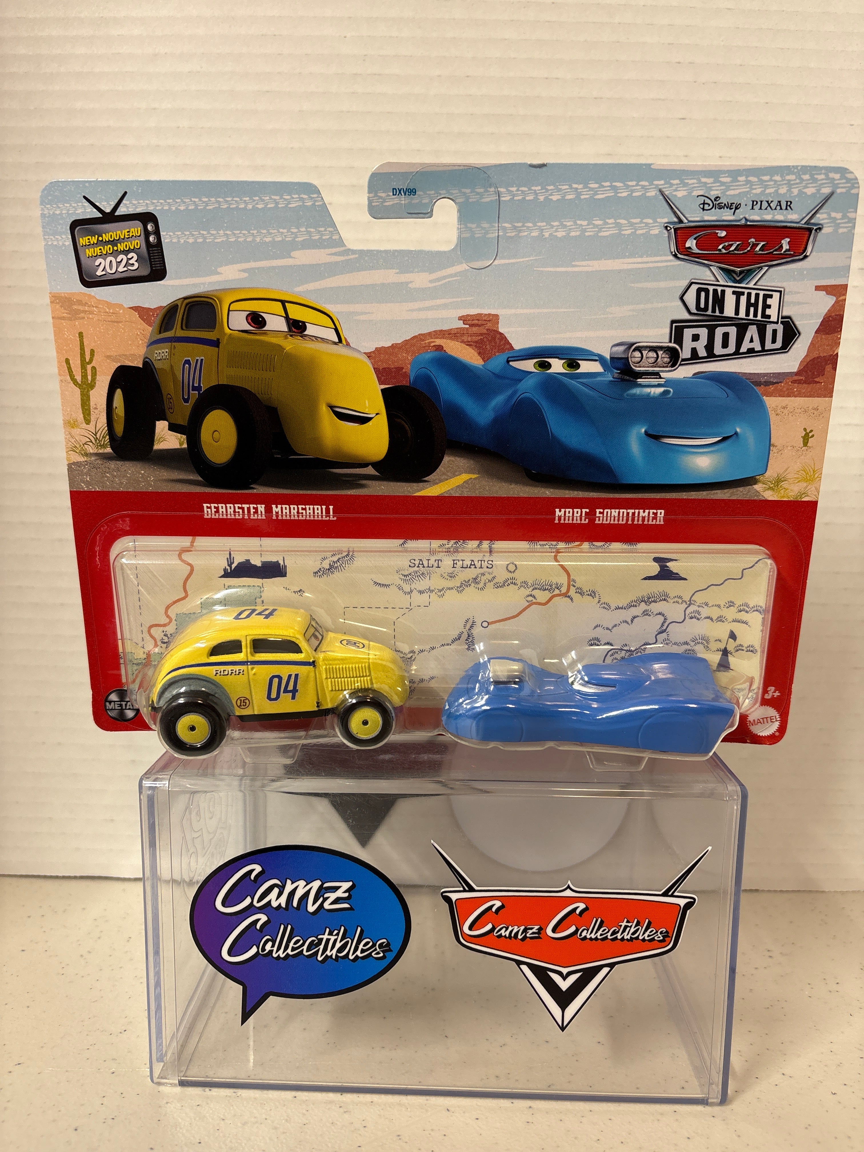 Disney Pixar Cars 2-pack Gearsten Marshall & Marc Sondtimer