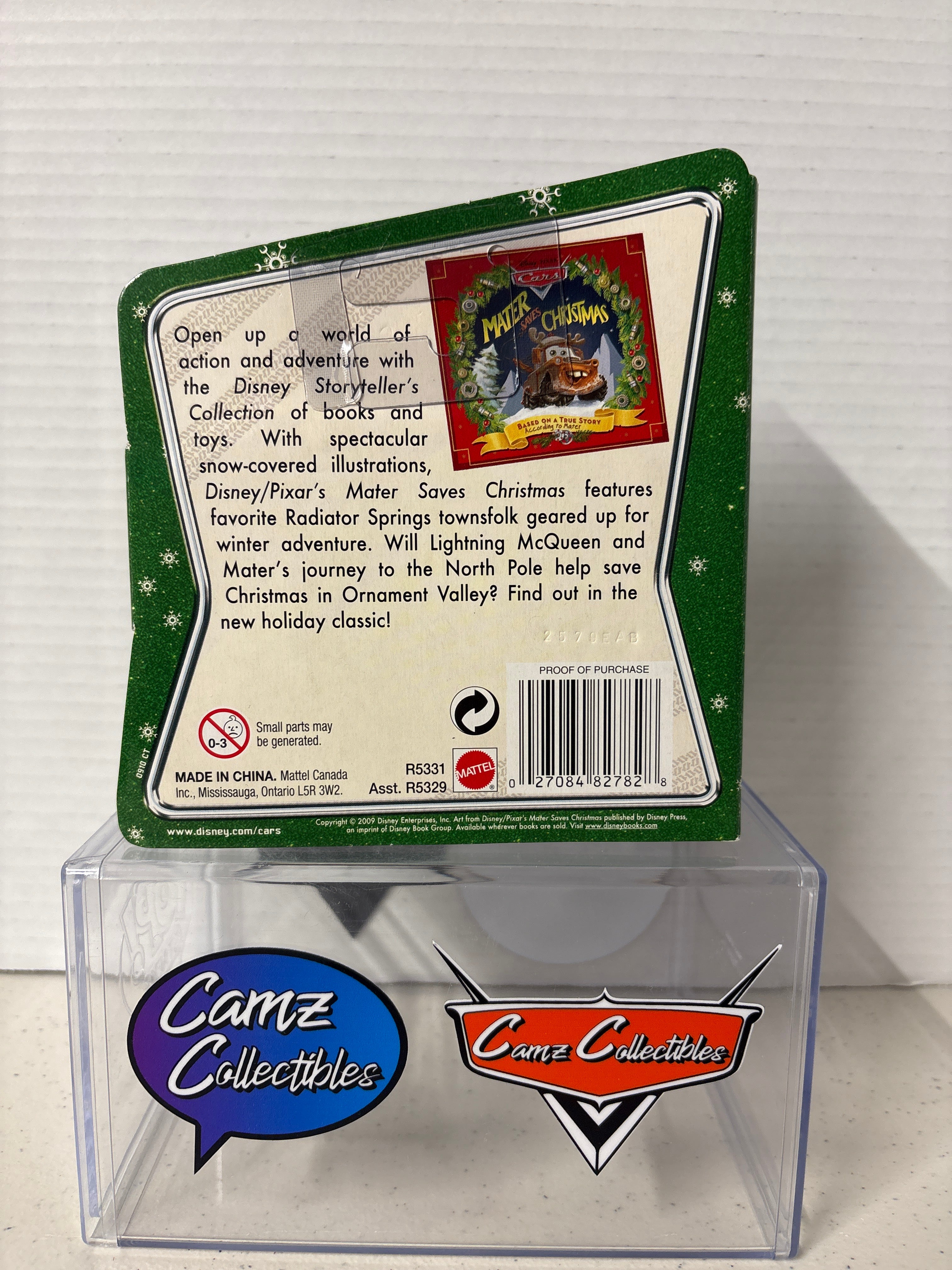 Disney Pixar Cars World of Cars Storytellers Collection Christmas Snow Day Sally