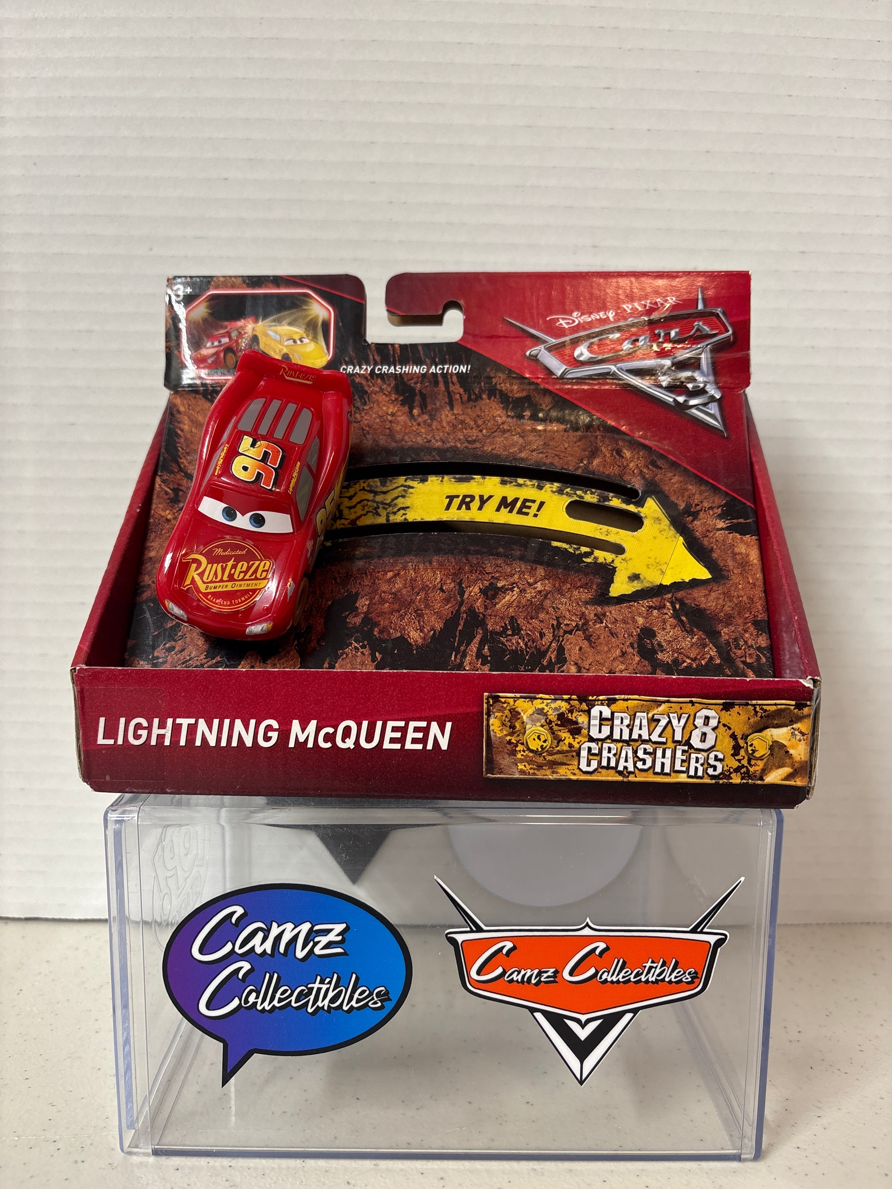 Disney Pixar Cars 3 Crazy 8 Crashers Lightning McQueen