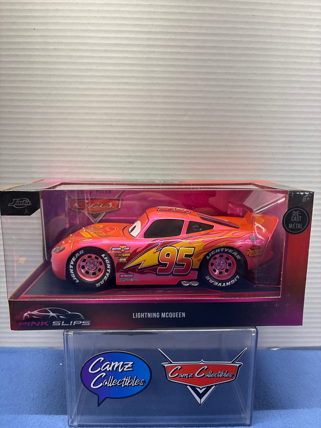 Disney Pixar Cars Jada Pink Slips Lightning McQueen 1:24