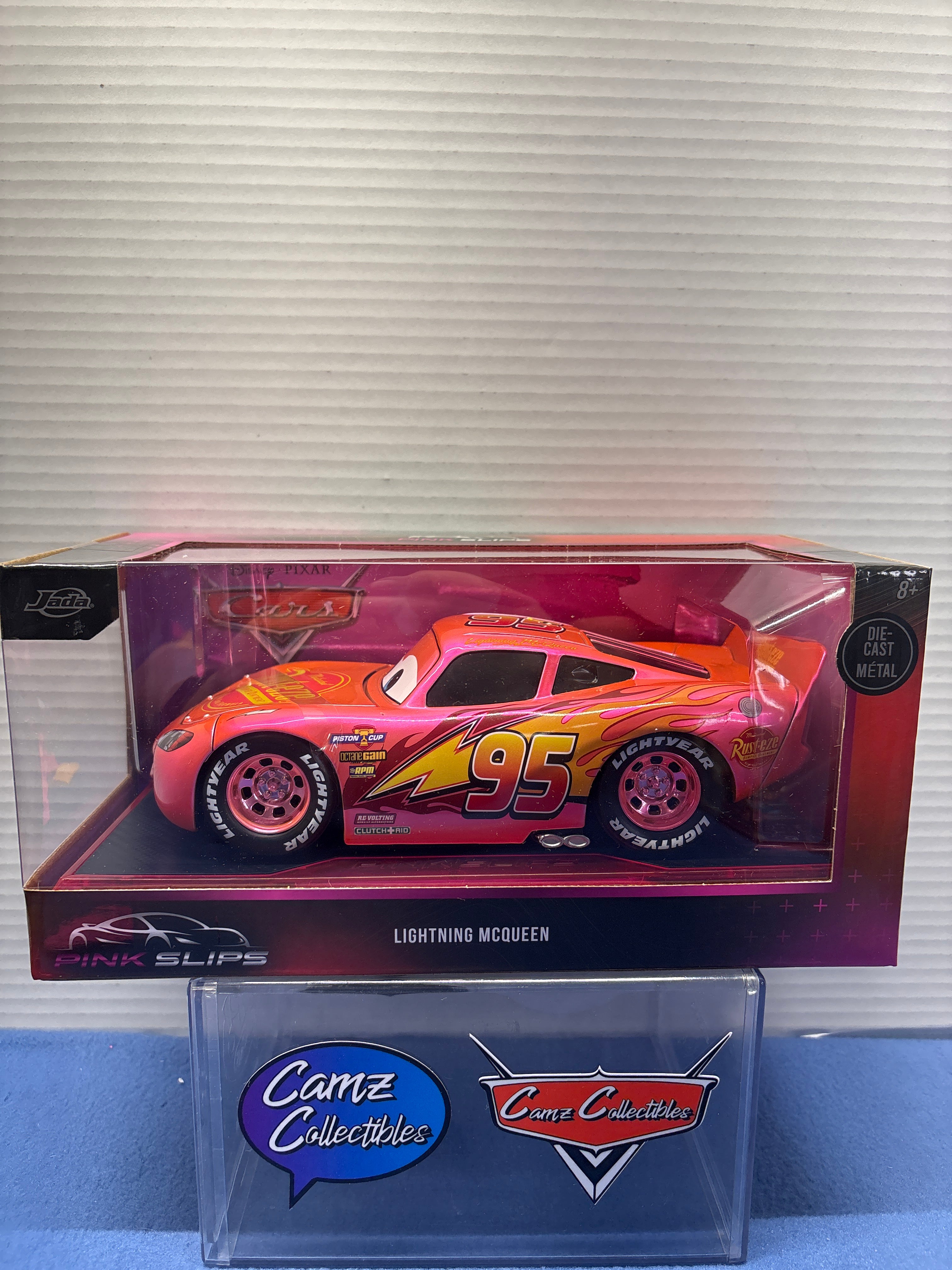 Disney Pixar Cars Jada Pink Slips Lightning McQueen 1:24