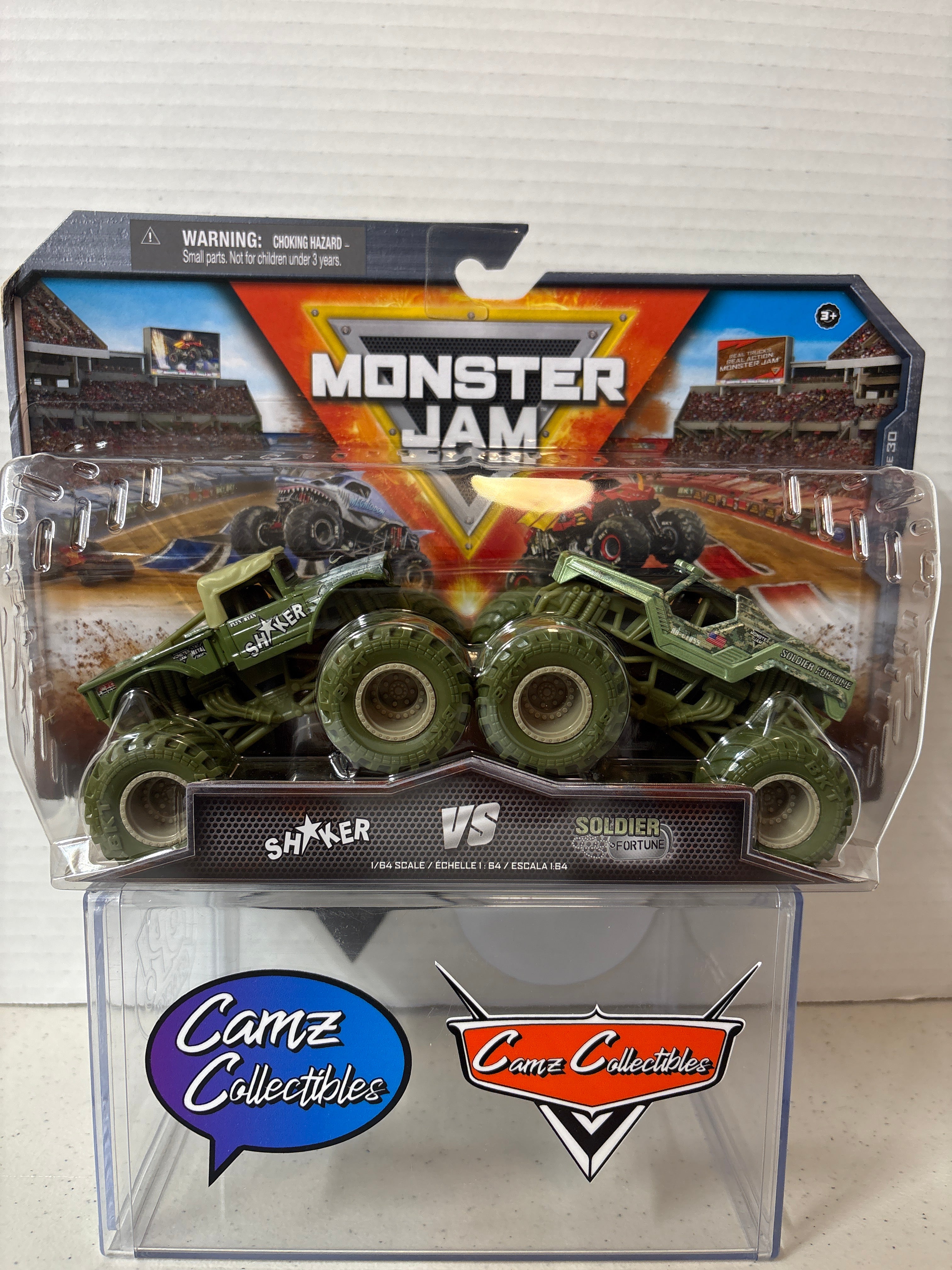 Monster Jam Shaker vs Soldier of Fortune