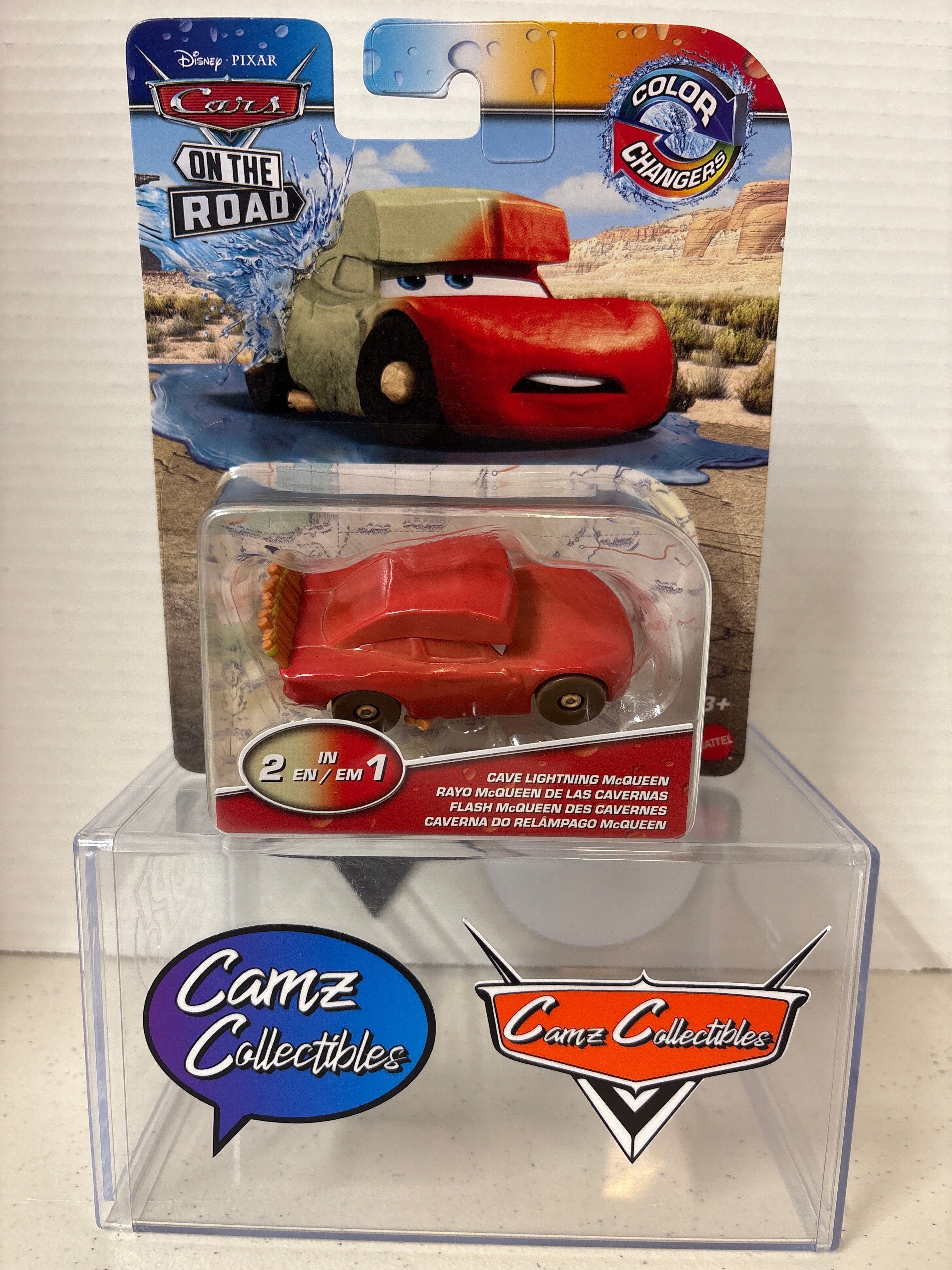 Disney Pixar Cars Color Changer Cave Lightning McQueen