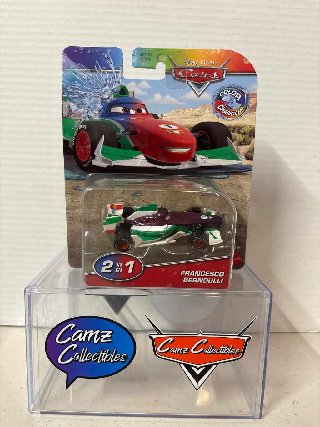 Disney Pixar Cars 2 n' 1 Color Changer Francesco Bernoulli 2025 Vietnam Variant