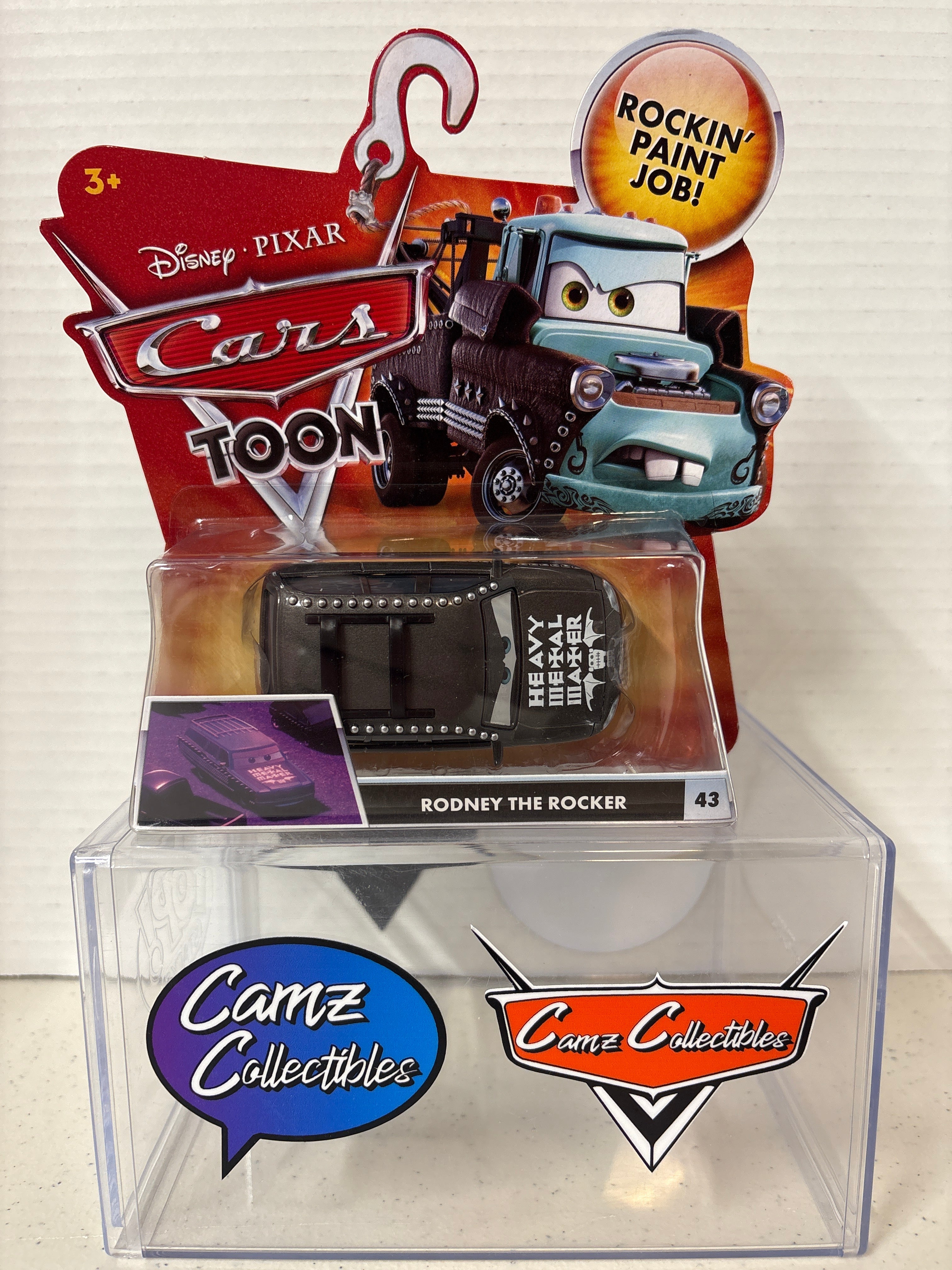 Disney Pixar Cars Toon Rodney the Rocker #43