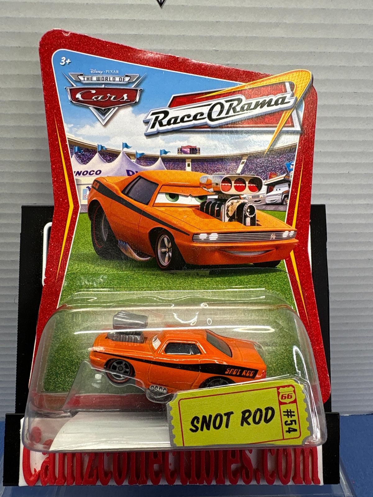Disney Pixar Cars World of Cars Race O Rama Snot Rod