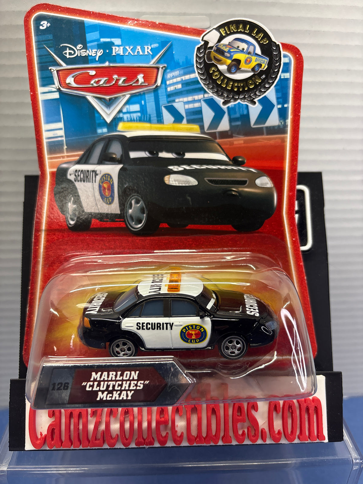 Disney Pixar Cars Final Lap Collection Marlon Clutches McKay