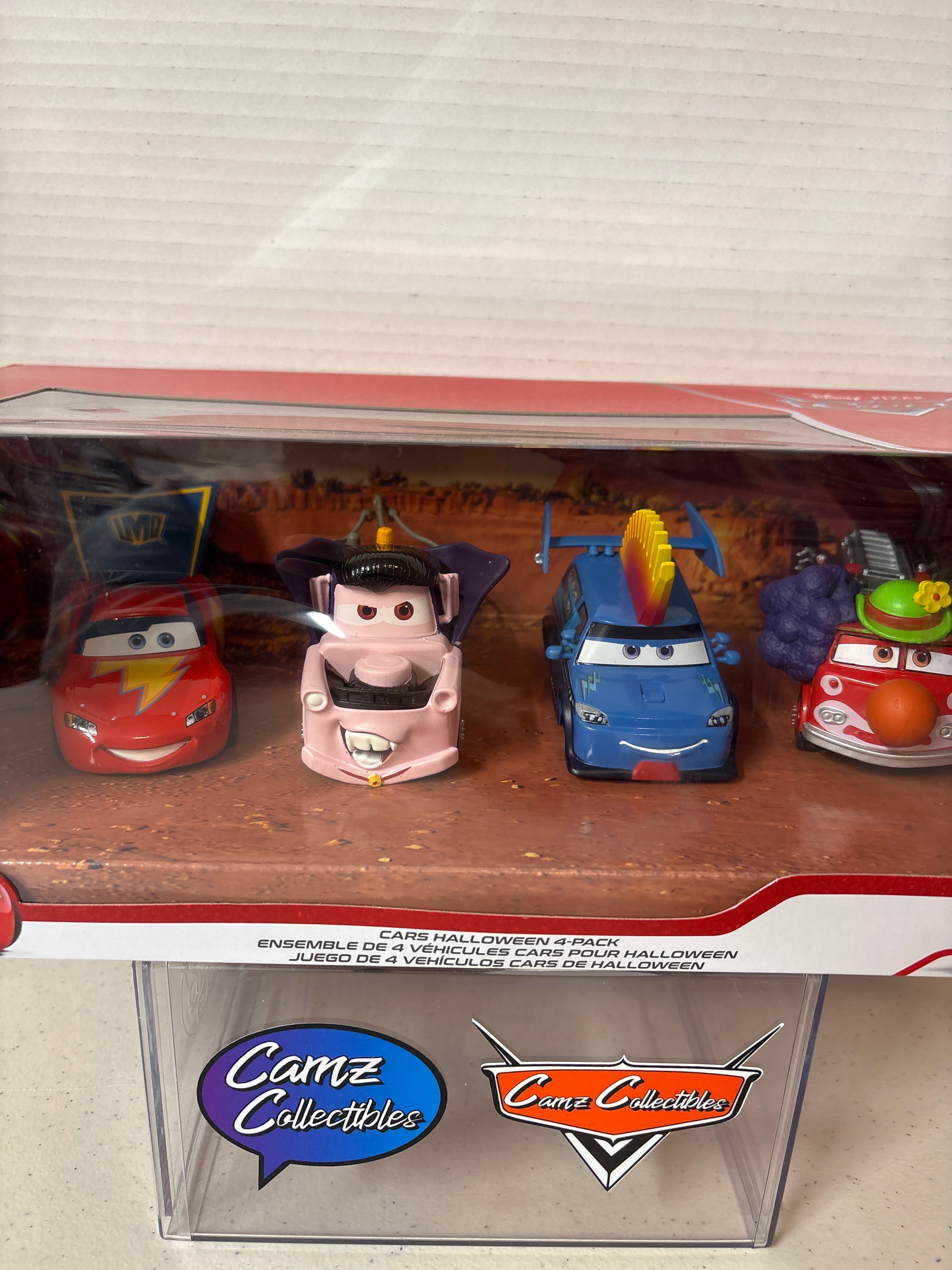 Disney Pixar Cars Disney Store Cars Halloween 4-pack