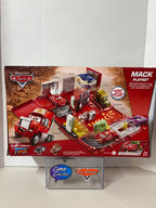 Disney Pixar Cars 2015 HTF Mack Playset Wheel Action Drivers 5+ play areas