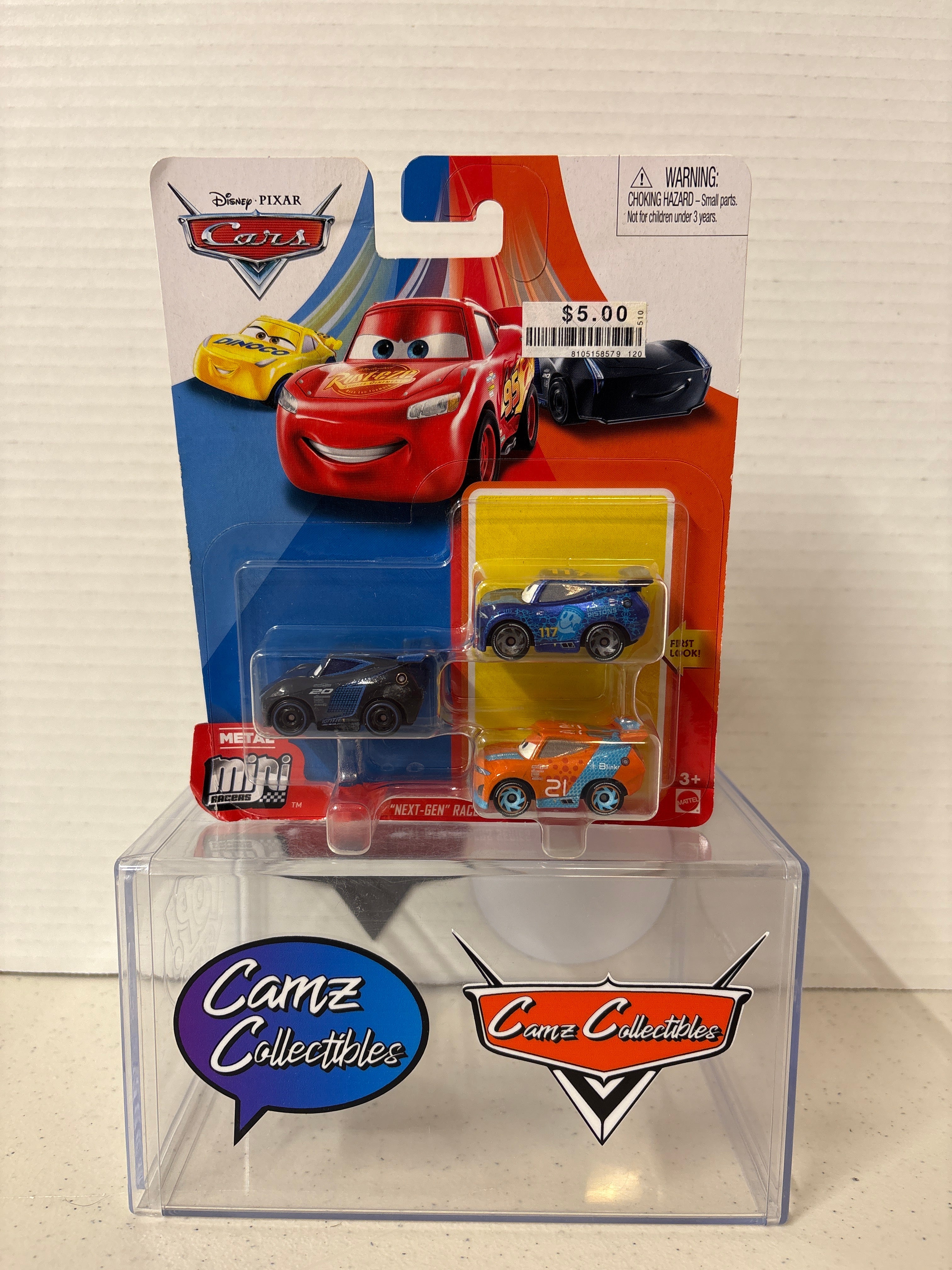 Disney Pixar Cars Mini Racers - Ryan "Inside" Laney, Ralph Carlow & Jackson Storm