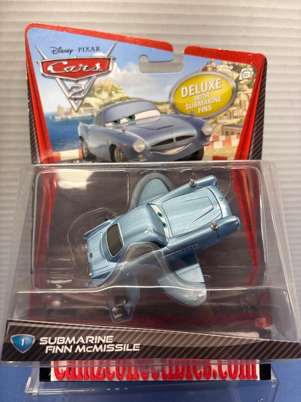 Disney Pixar Cars 2 Deluxe Submarine Finn McMissile